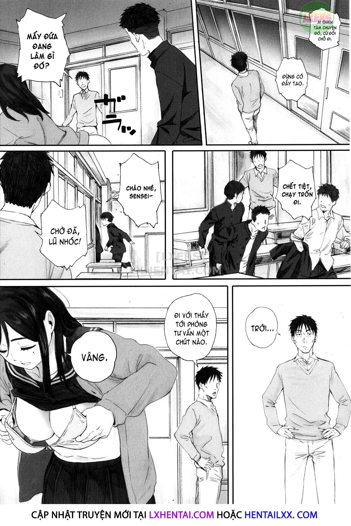 HentaiVN.net - Ảnh 13 - Gunjo Gunzo - Chap 3