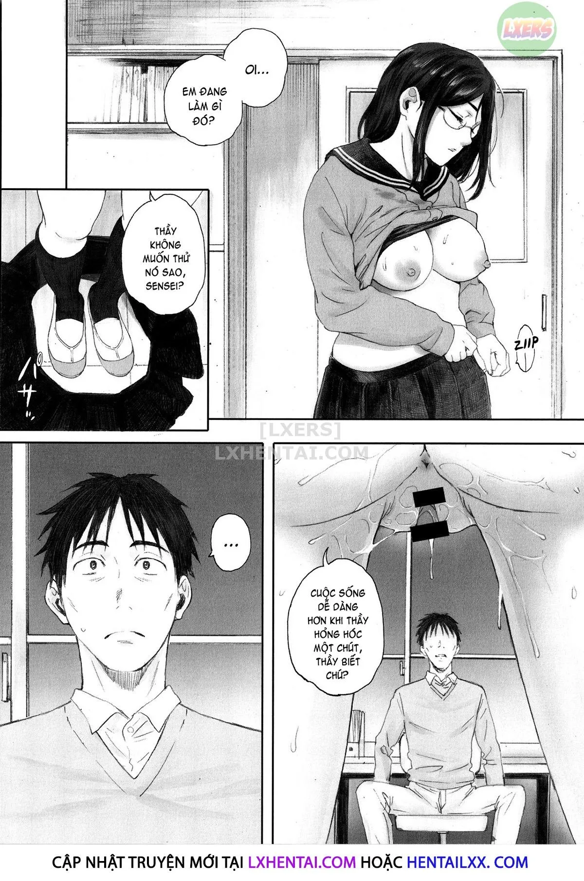 HentaiVN.net - Ảnh 20 - Gunjo Gunzo - Chap 3