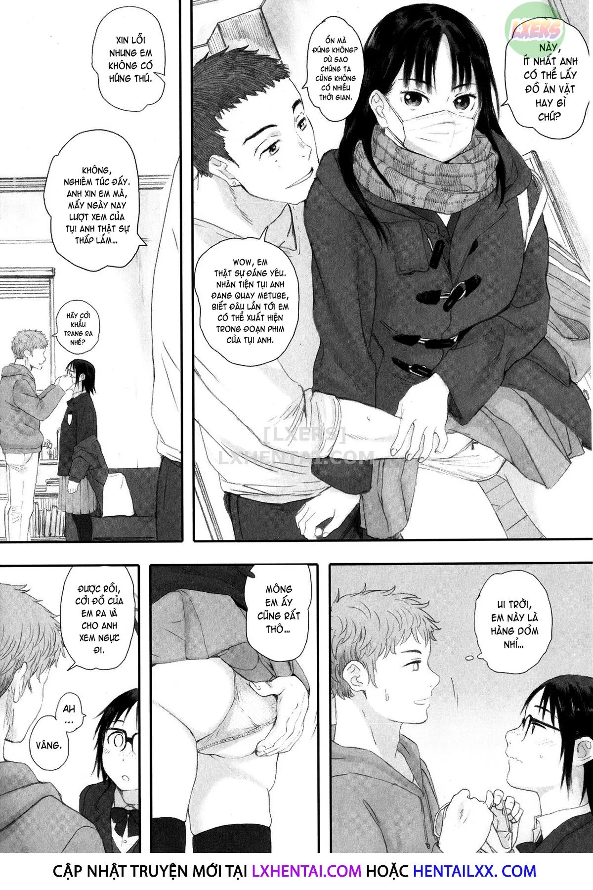 HentaiVN.net - Ảnh 7 - Gunjo Gunzo - Chap 4