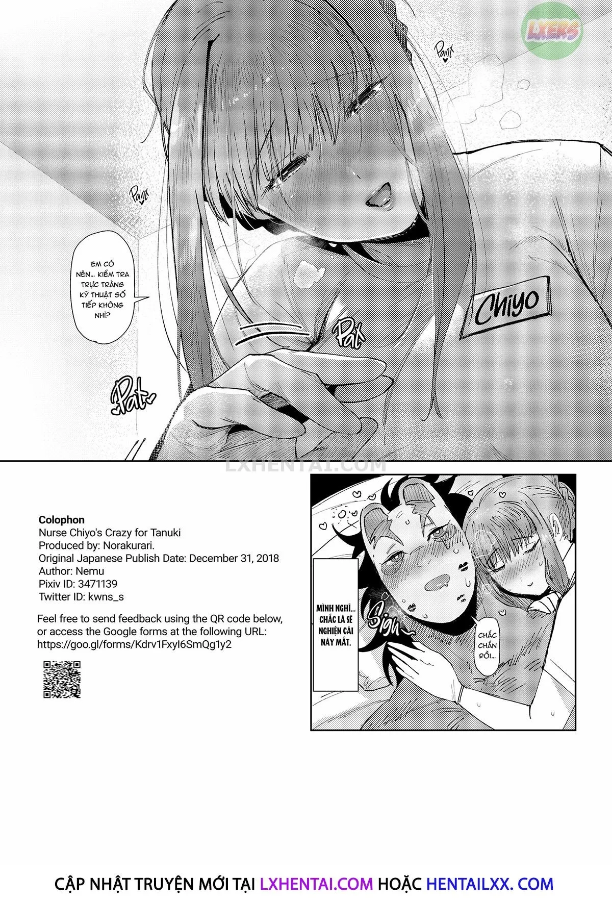 HentaiVN.net - Ảnh 21 - Y tá Chiyo phát điên vì Tanuki - Oneshot