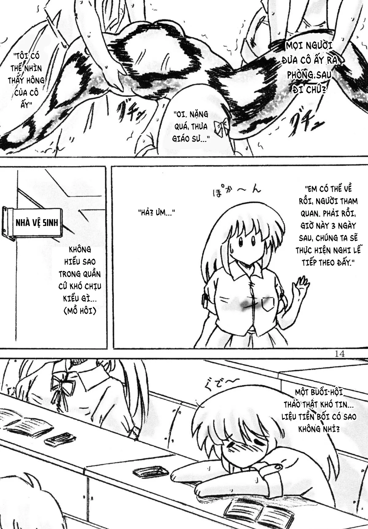 HentaiVN.net - Ảnh 14 - Hội thảo hiến tế con người [Sacrifice Seminar] - Oneshot