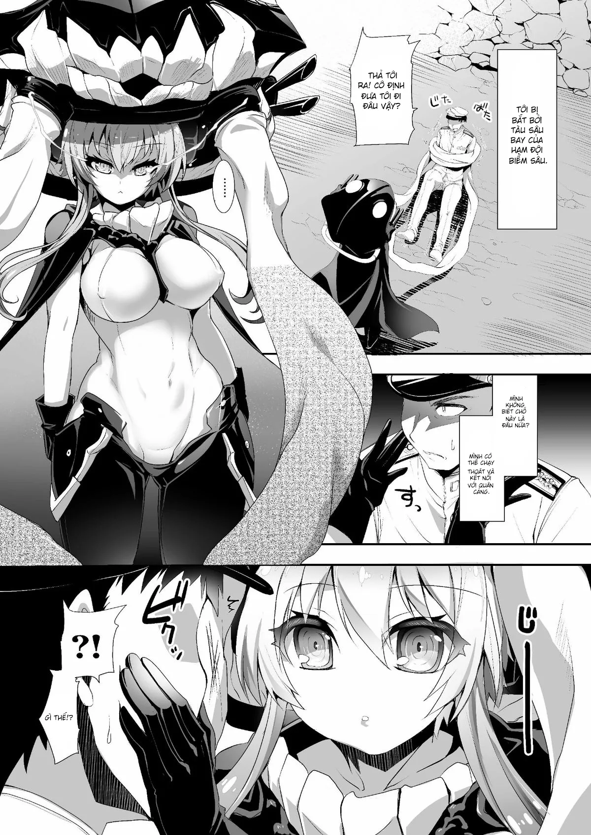 HentaiVN.net - Ảnh 4 - Shinkai Skinship (Kantai Collection -KanColle-) [深海裸艦 (艦隊これくしょん -艦これ-] - Oneshot