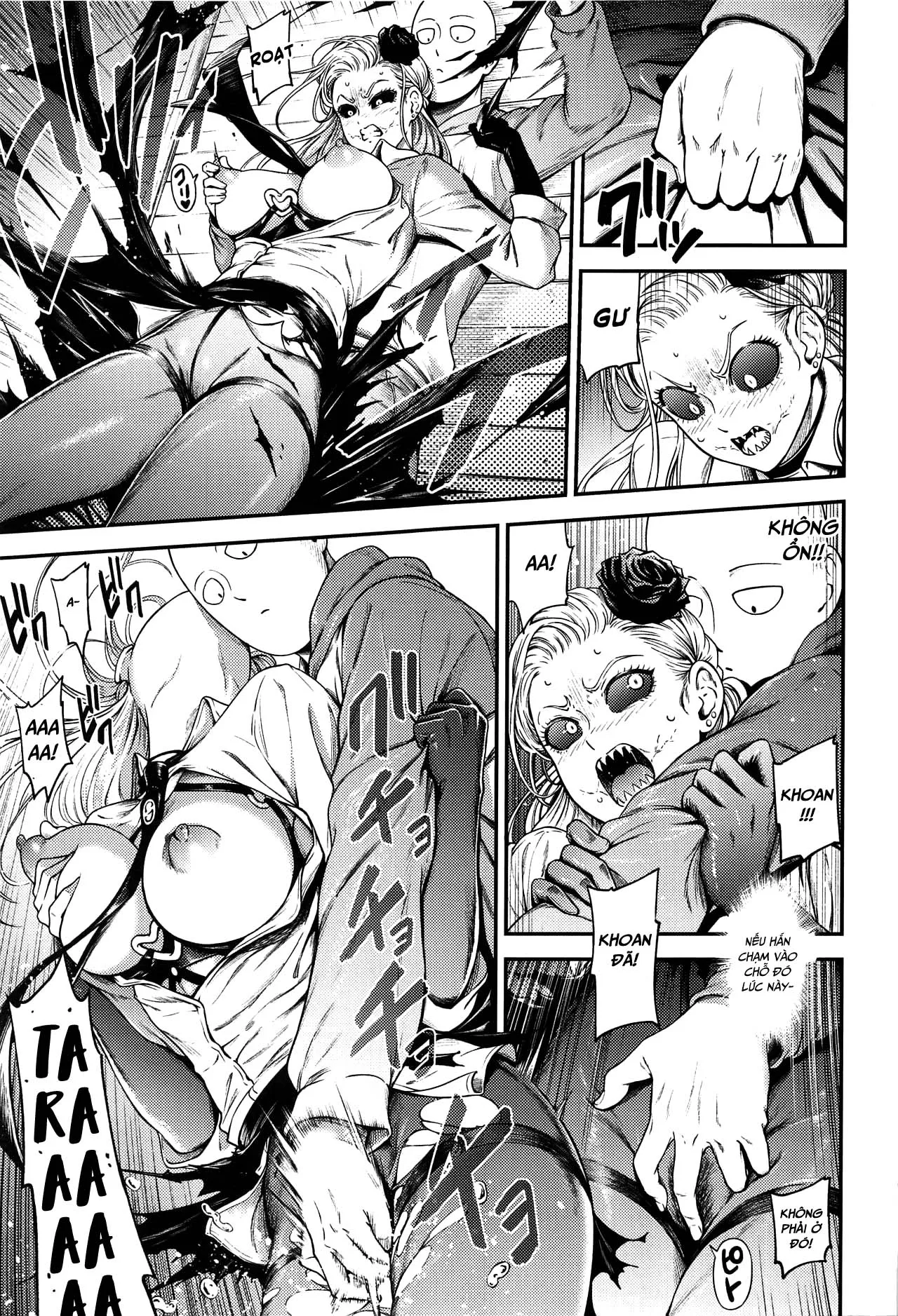 HentaiVN.net - Ảnh 15 - Anh Trọc Diệt Quái [ONE-HURRICANE 8] - Oneshot