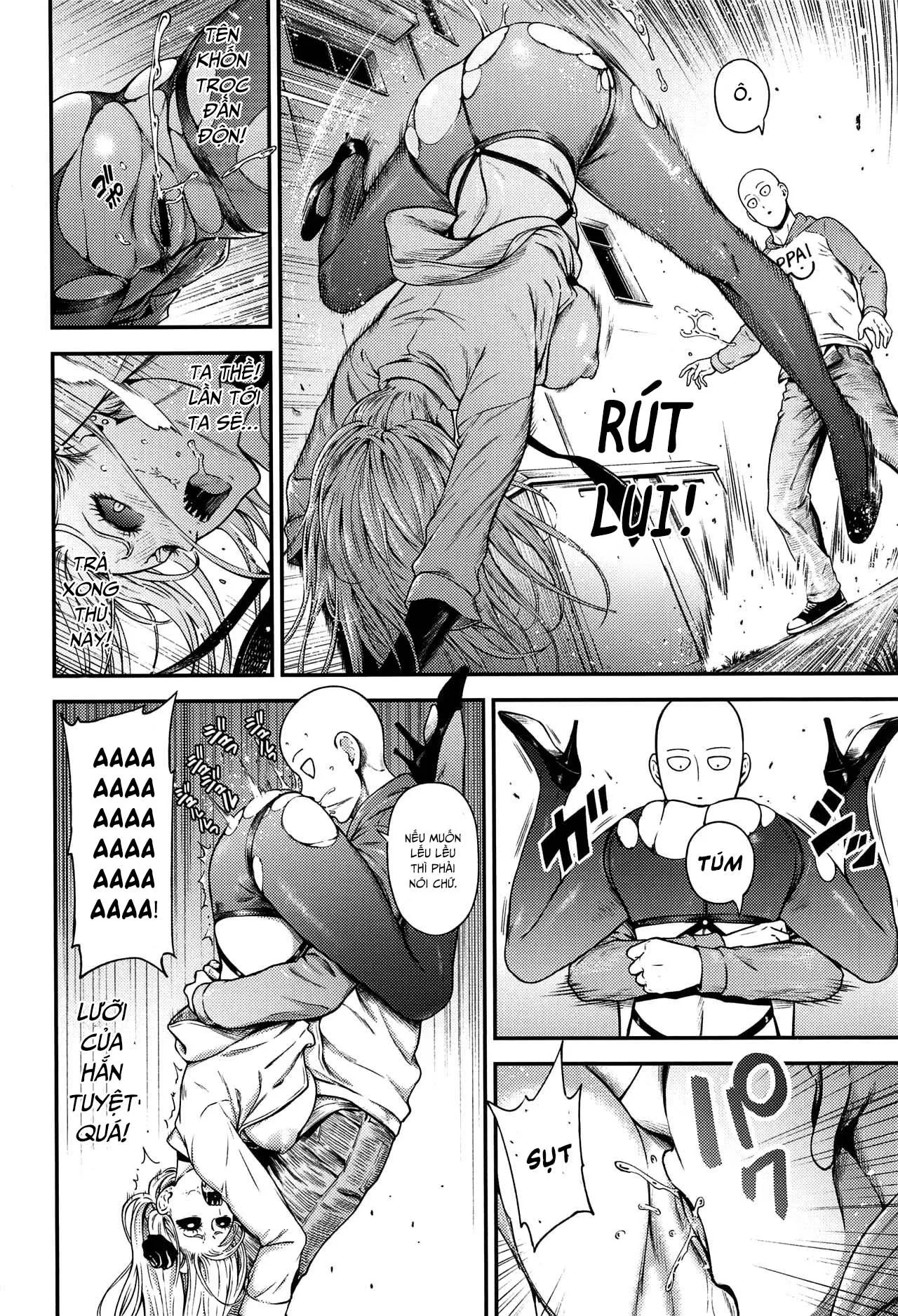 HentaiVN.net - Ảnh 22 - Anh Trọc Diệt Quái [ONE-HURRICANE 8] - Oneshot