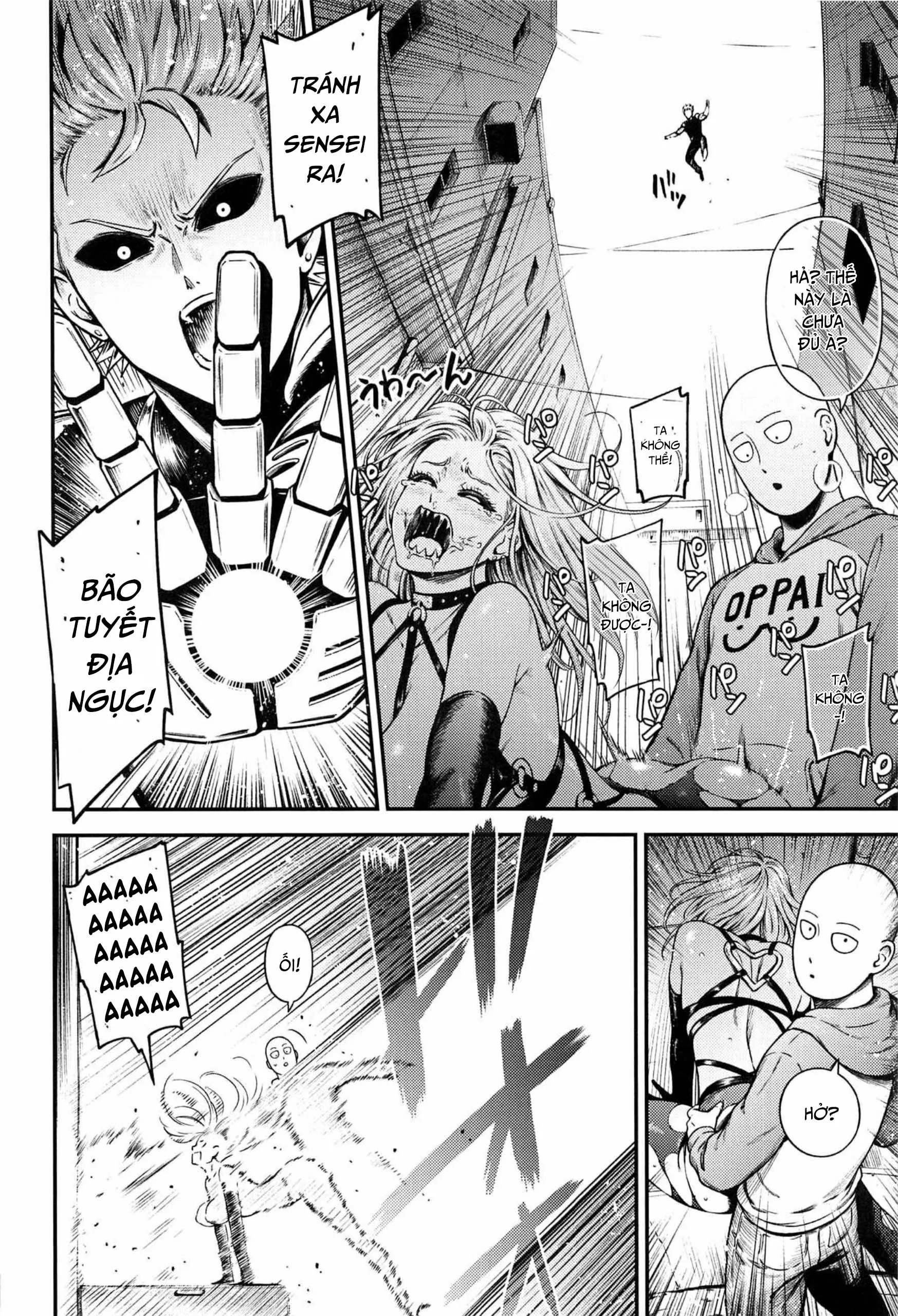 HentaiVN.net - Ảnh 32 - Anh Trọc Diệt Quái [ONE-HURRICANE 8] - Oneshot