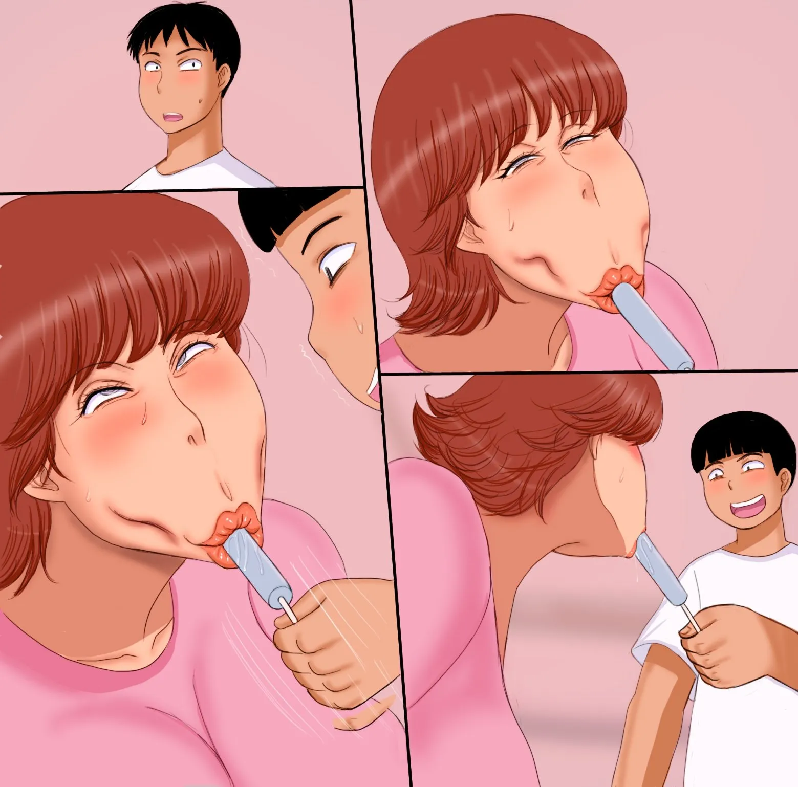 HentaiVN.net - Ảnh 24 - Haha To Ane No Musuko [Mother and son of the Elderly Sister] - Artist CG