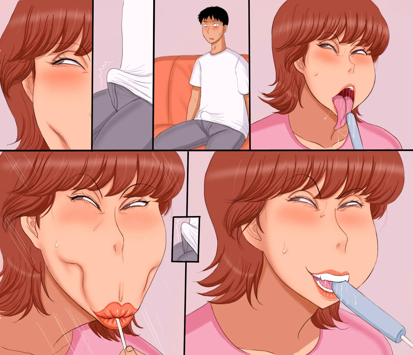HentaiVN.net - Ảnh 25 - Haha To Ane No Musuko [Mother and son of the Elderly Sister] - Artist CG