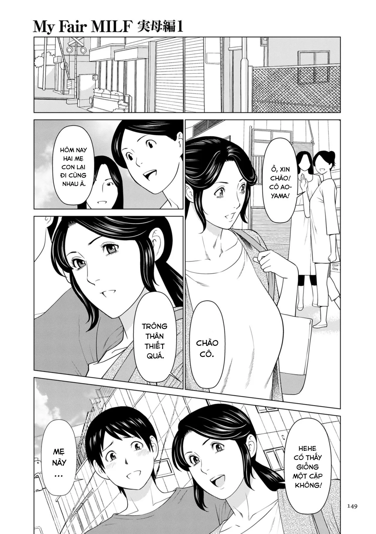 HentaiVN.net - Ảnh 3 - My Fair MILF - Chap 1