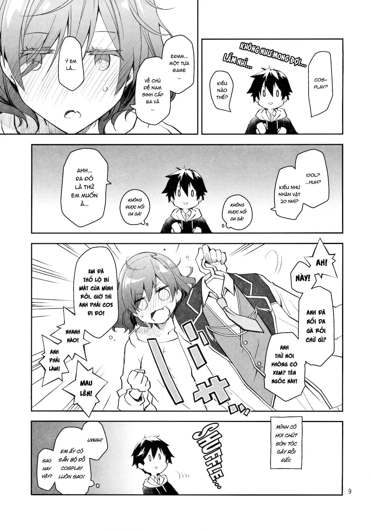 HentaiVN.net - Ảnh 10 - Anh muốn xé quần tất của em [Feti x Feti] - Oneshot ngọt