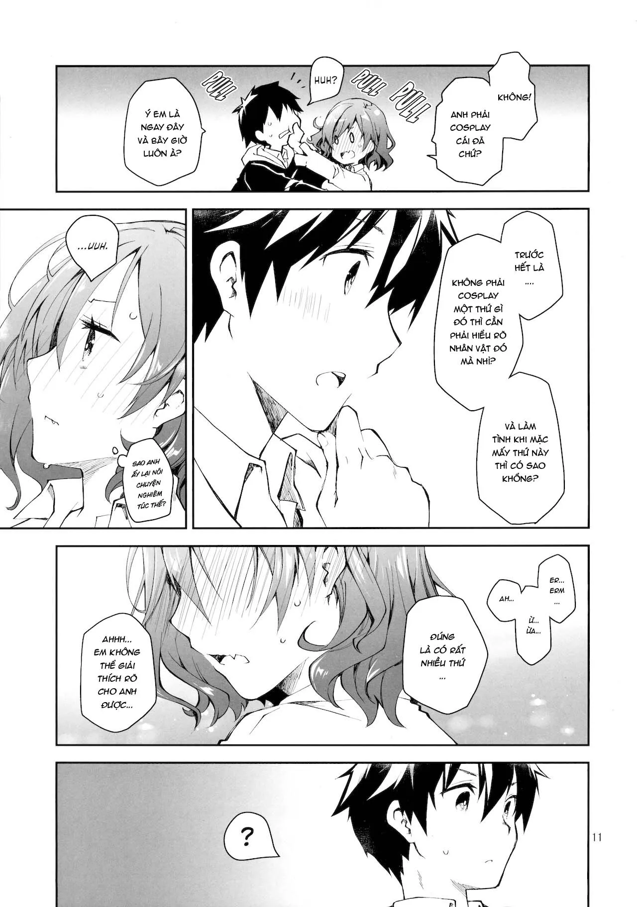 HentaiVN.net - Ảnh 12 - Anh muốn xé quần tất của em [Feti x Feti] - Oneshot ngọt