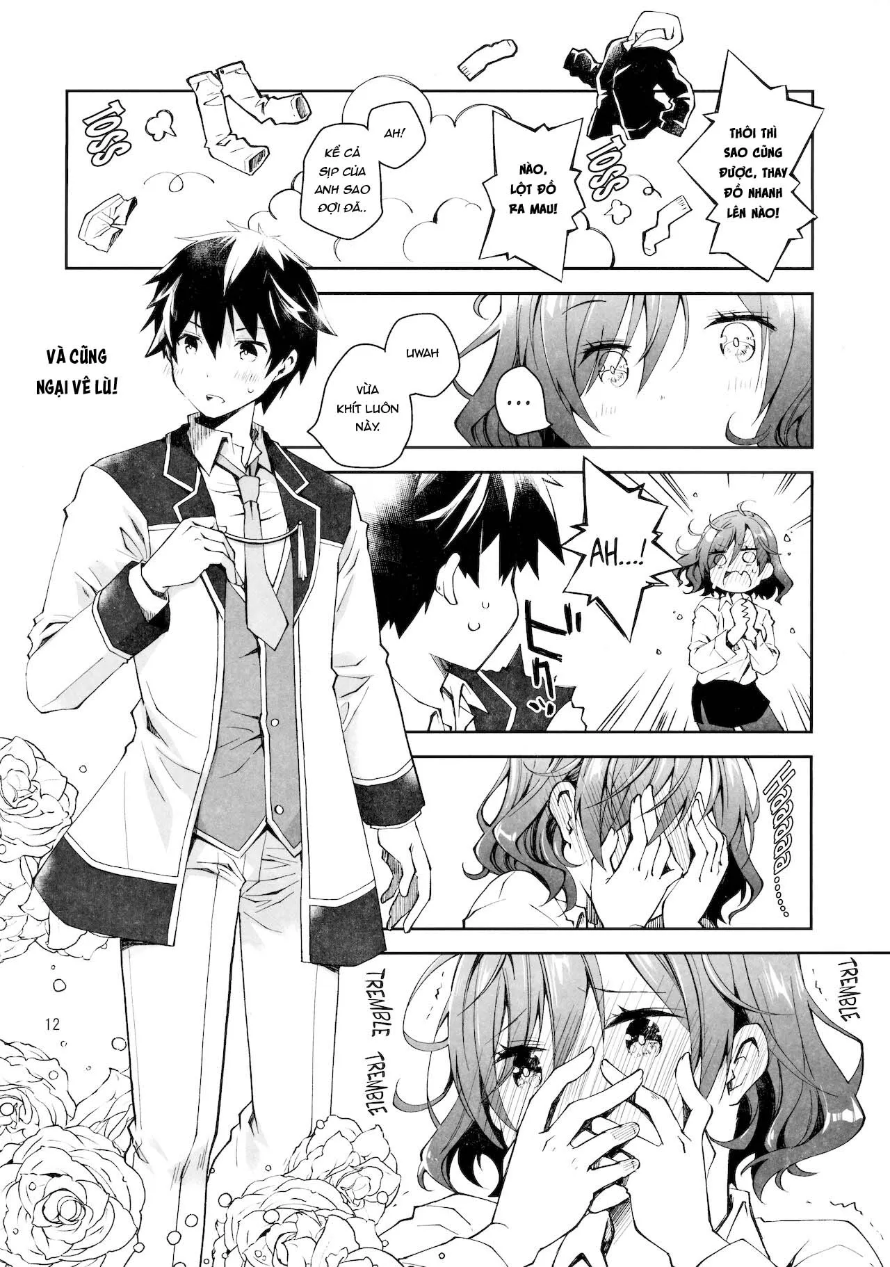 HentaiVN.net - Ảnh 13 - Anh muốn xé quần tất của em [Feti x Feti] - Oneshot ngọt