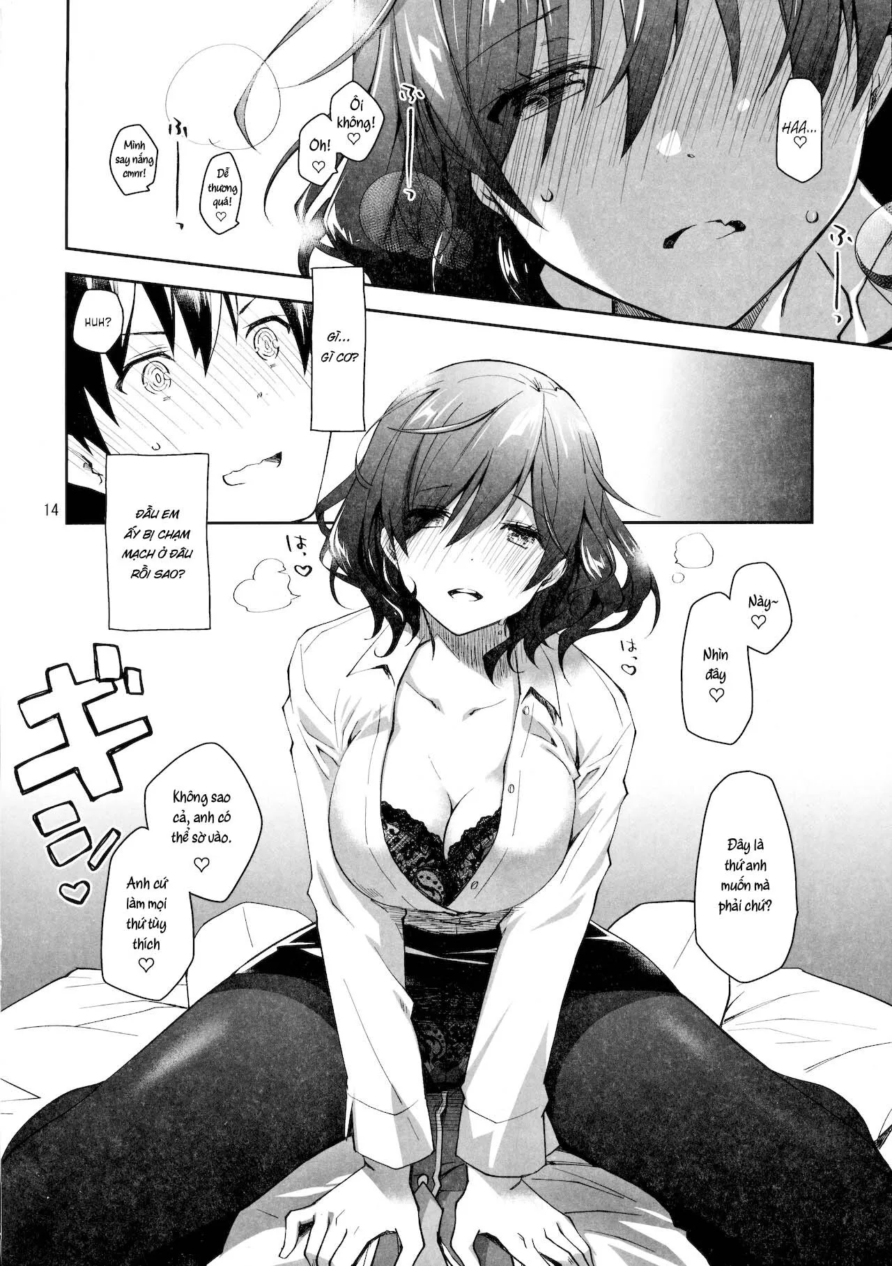 HentaiVN.net - Ảnh 15 - Anh muốn xé quần tất của em [Feti x Feti] - Oneshot ngọt