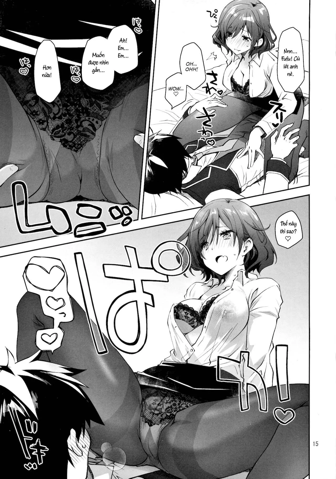 HentaiVN.net - Ảnh 16 - Anh muốn xé quần tất của em [Feti x Feti] - Oneshot ngọt