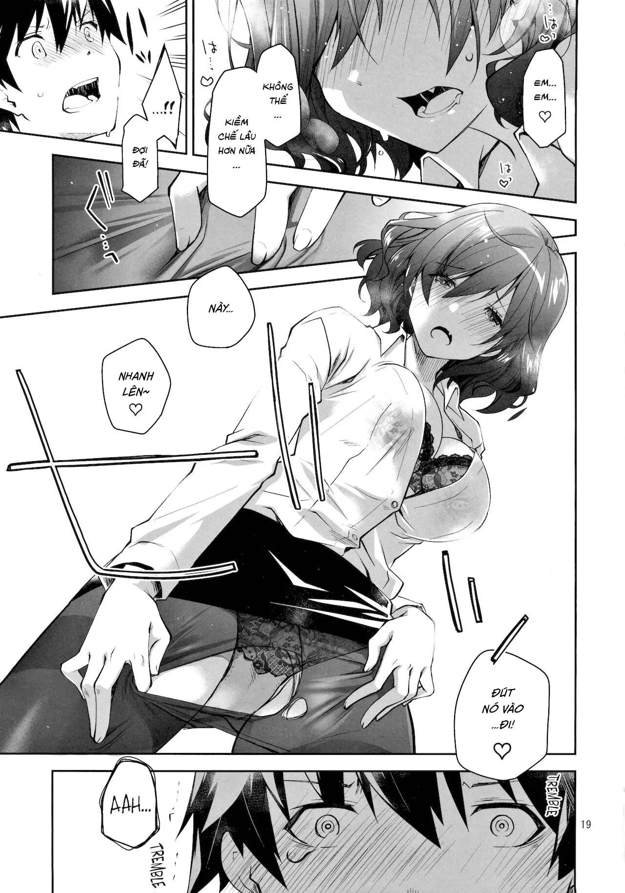 HentaiVN.net - Ảnh 20 - Anh muốn xé quần tất của em [Feti x Feti] - Oneshot ngọt