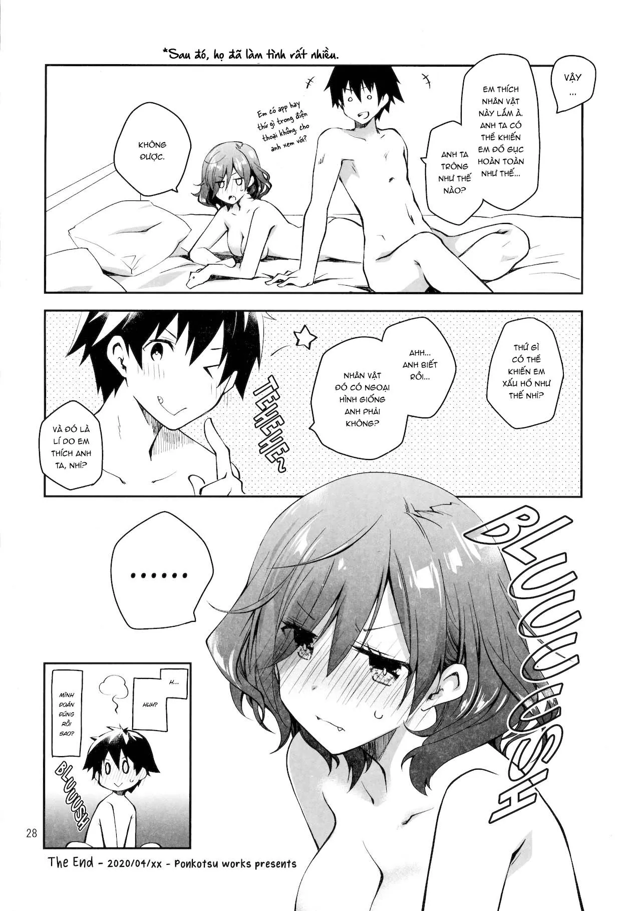HentaiVN.net - Ảnh 29 - Anh muốn xé quần tất của em [Feti x Feti] - Oneshot ngọt