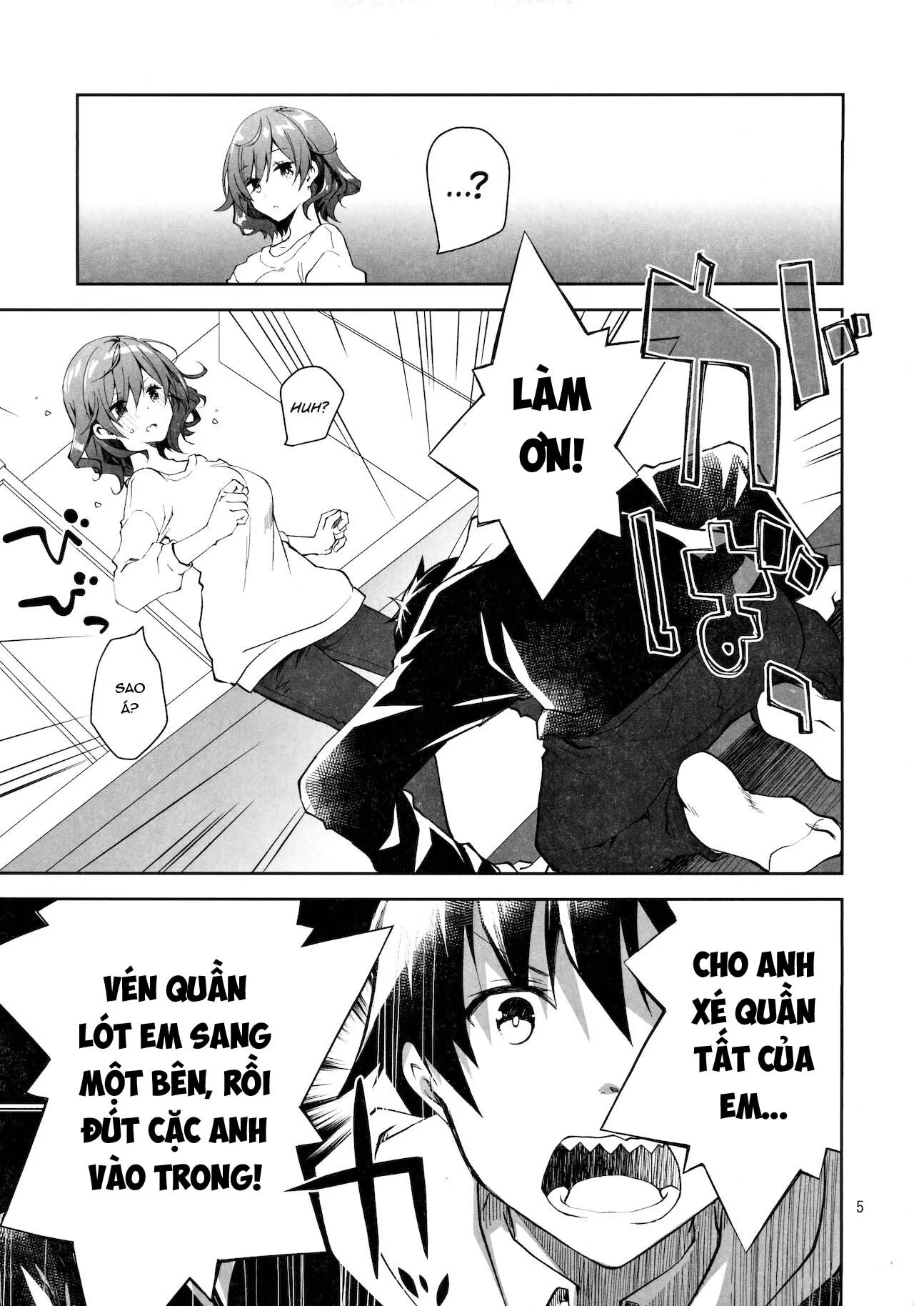 HentaiVN.net - Ảnh 6 - Anh muốn xé quần tất của em [Feti x Feti] - Oneshot ngọt