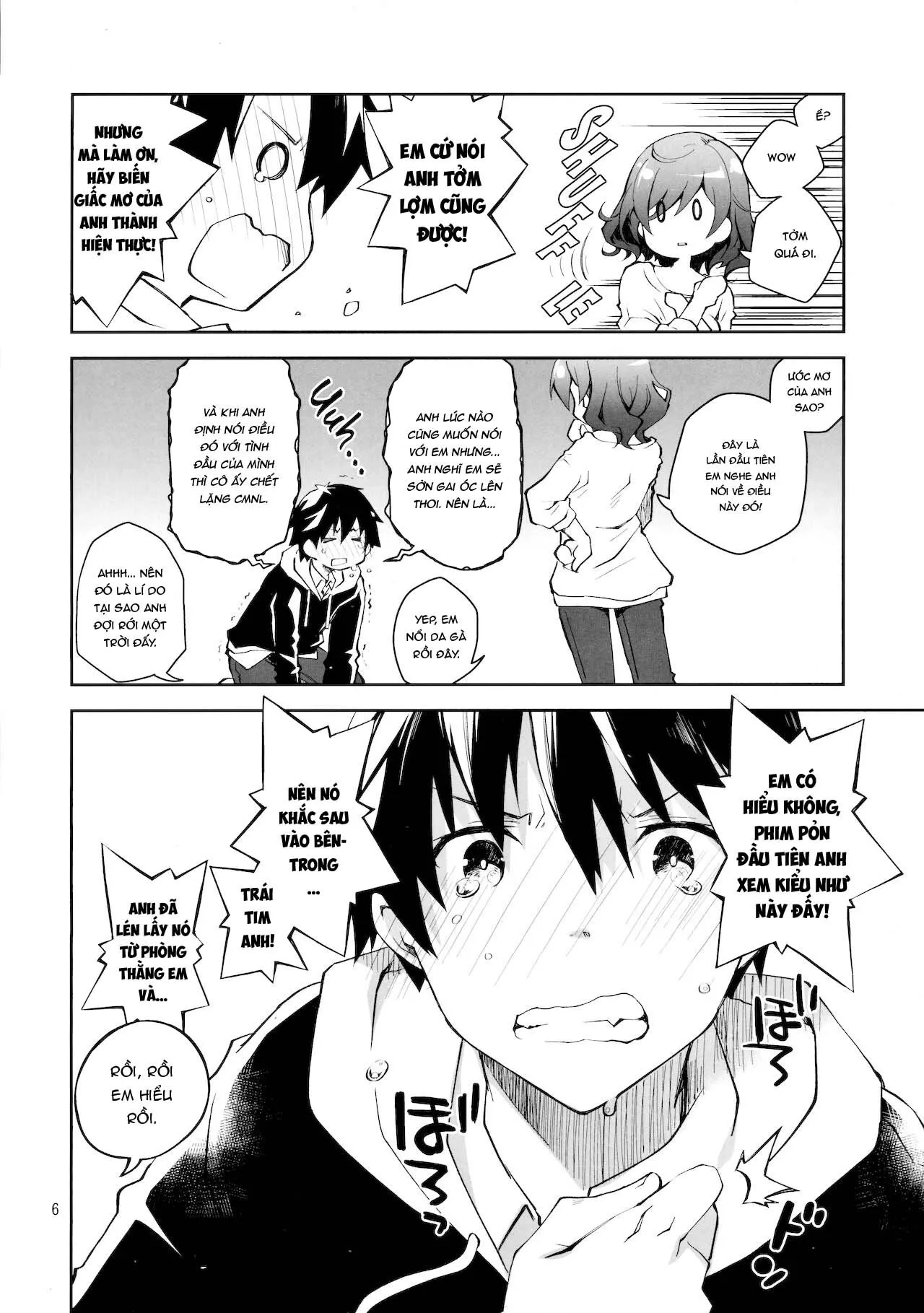 HentaiVN.net - Ảnh 7 - Anh muốn xé quần tất của em [Feti x Feti] - Oneshot ngọt