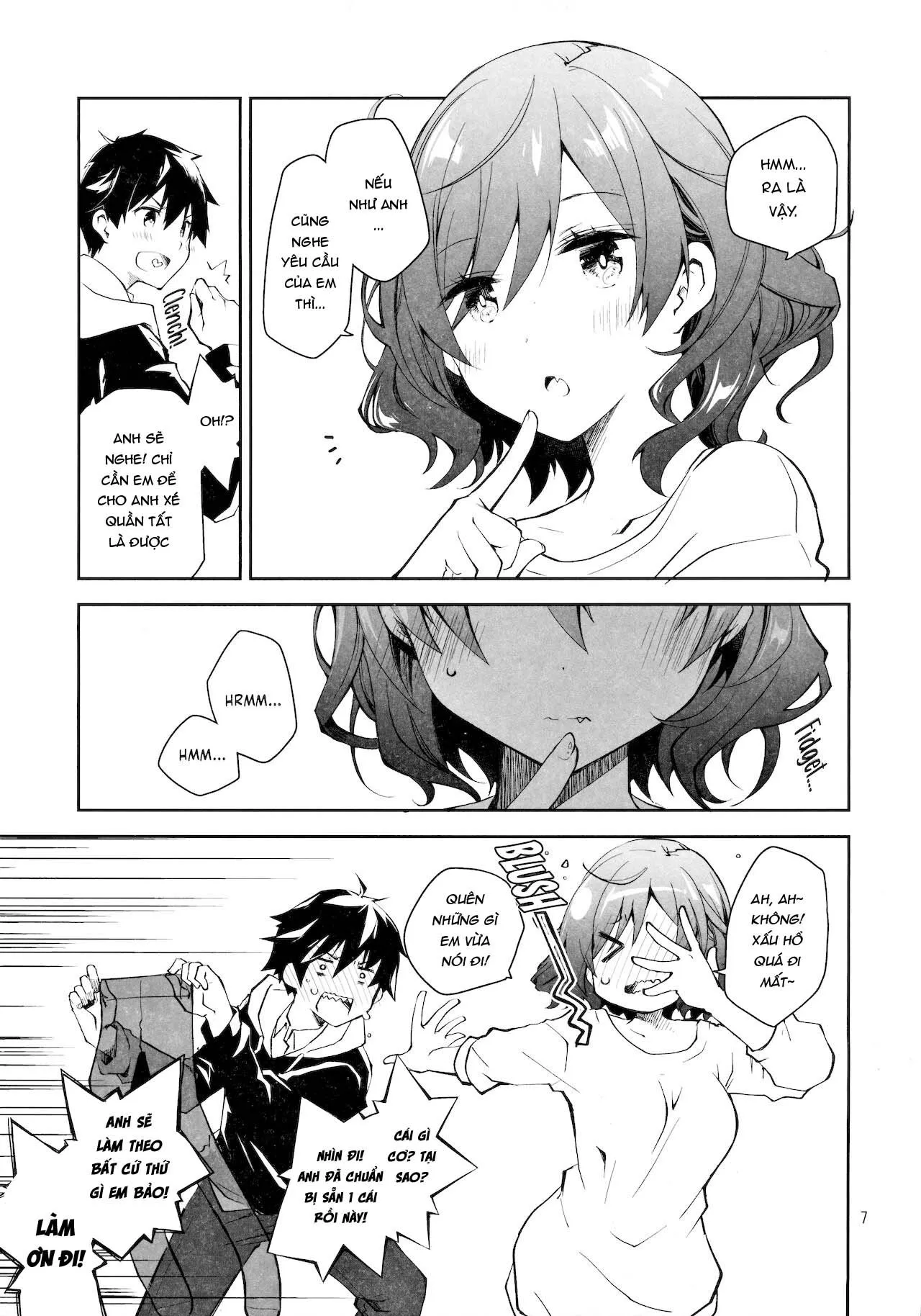 HentaiVN.net - Ảnh 8 - Anh muốn xé quần tất của em [Feti x Feti] - Oneshot ngọt