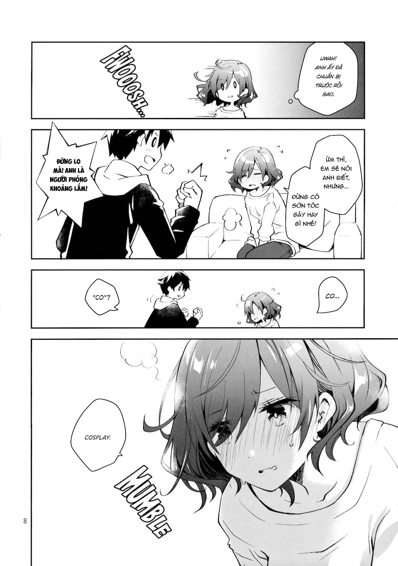 HentaiVN.net - Ảnh 9 - Anh muốn xé quần tất của em [Feti x Feti] - Oneshot ngọt