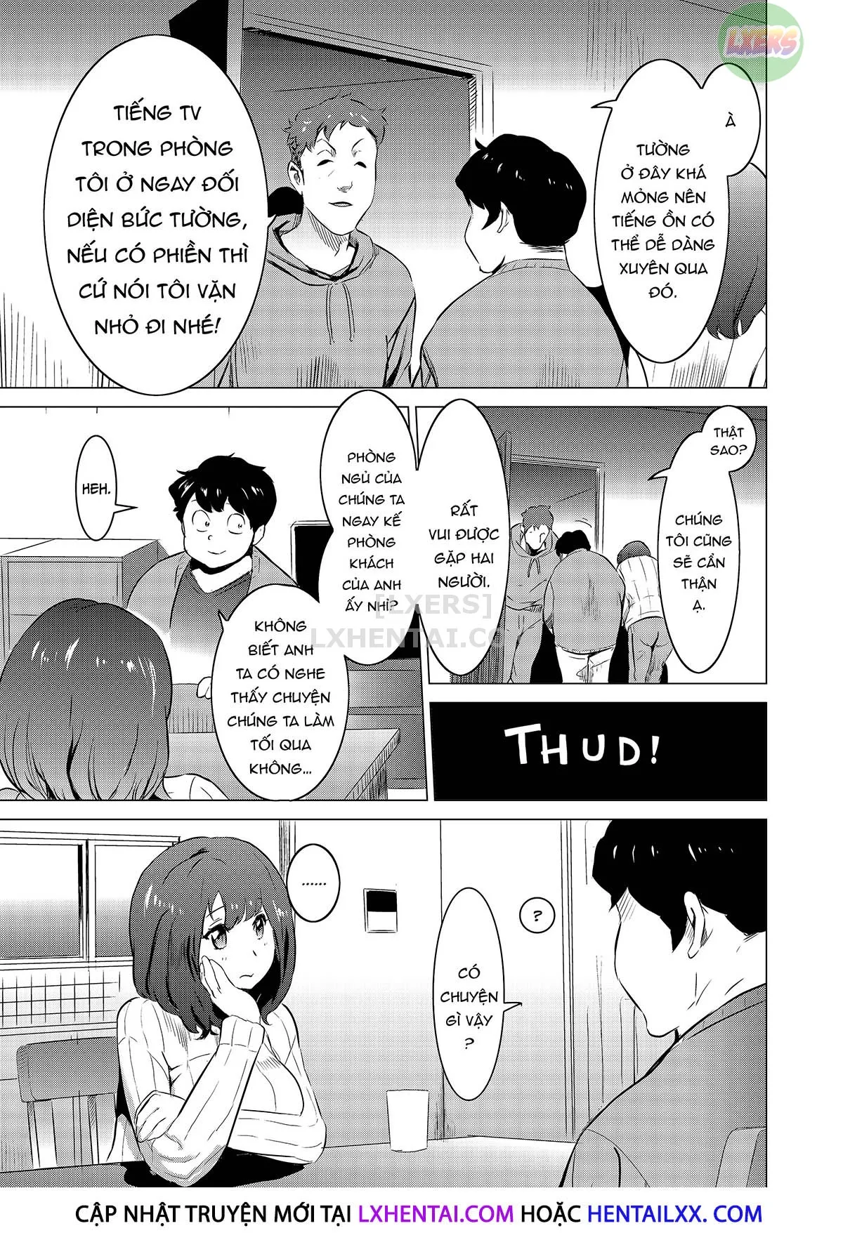 HentaiVN.net - Ảnh 14 - My Wife Would Never Moan Like in the Unrealistic Porn My Neighbor Watches [Rinjin Ga AV Miteru Kedo Boku No Tsuma Nara Anna Wazatorashii Aegigoe Wa Agenai] - Chap 1