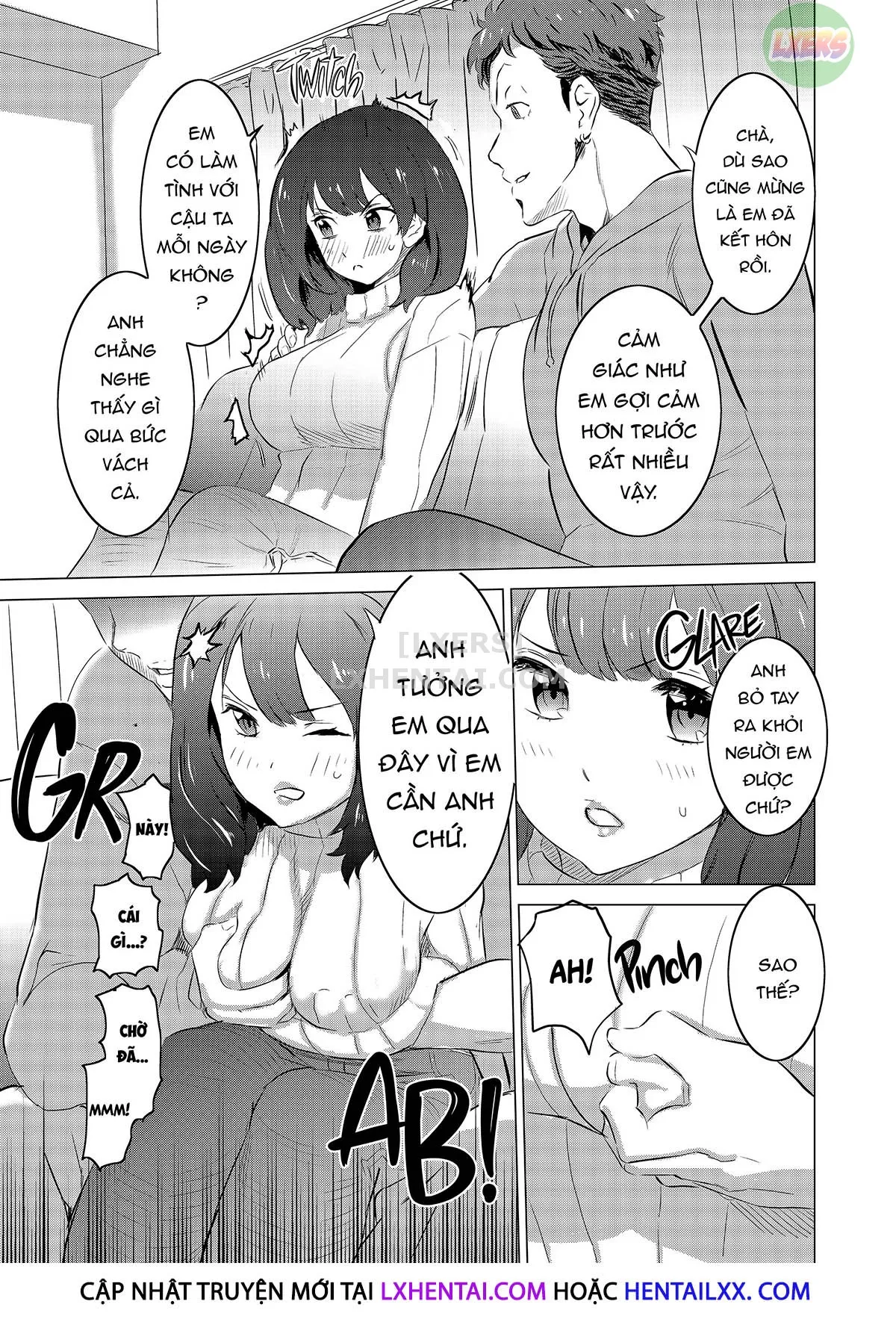 HentaiVN.net - Ảnh 18 - My Wife Would Never Moan Like in the Unrealistic Porn My Neighbor Watches [Rinjin Ga AV Miteru Kedo Boku No Tsuma Nara Anna Wazatorashii Aegigoe Wa Agenai] - Chap 1