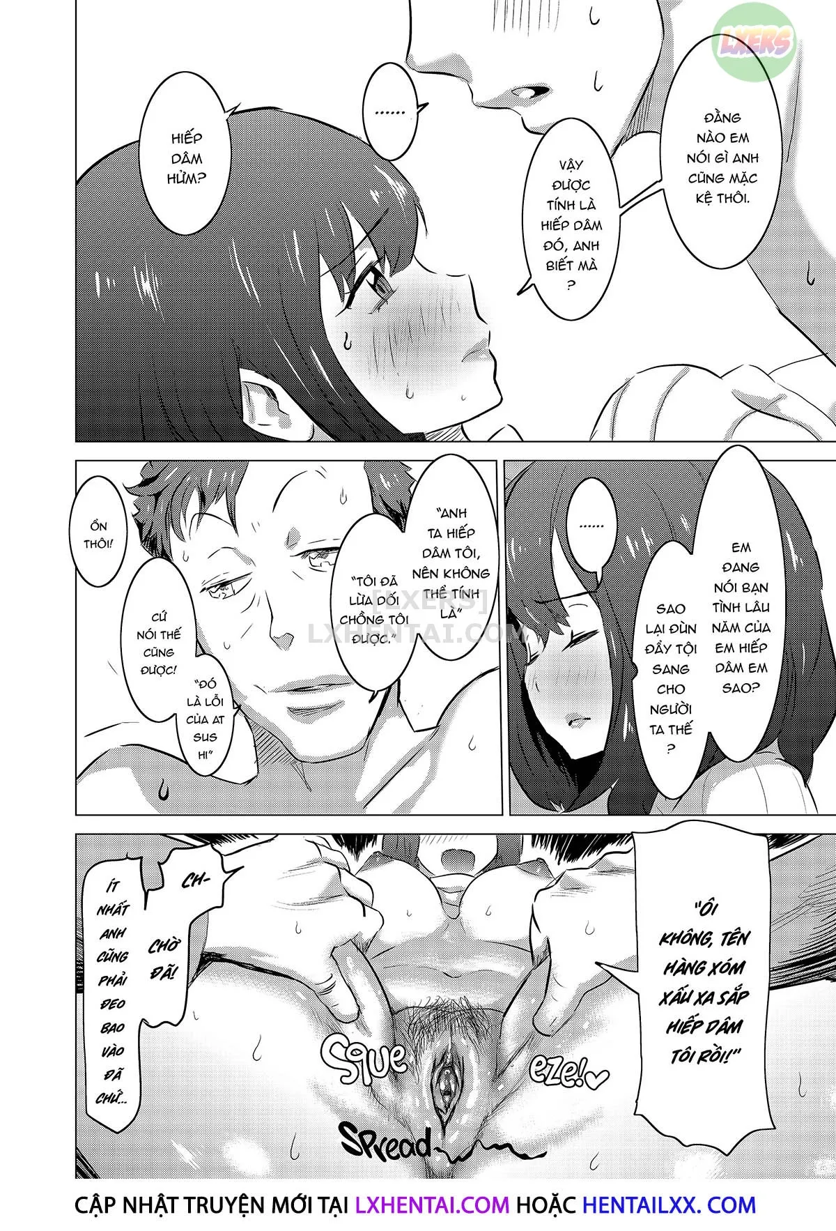 HentaiVN.net - Ảnh 27 - My Wife Would Never Moan Like in the Unrealistic Porn My Neighbor Watches [Rinjin Ga AV Miteru Kedo Boku No Tsuma Nara Anna Wazatorashii Aegigoe Wa Agenai] - Chap 1