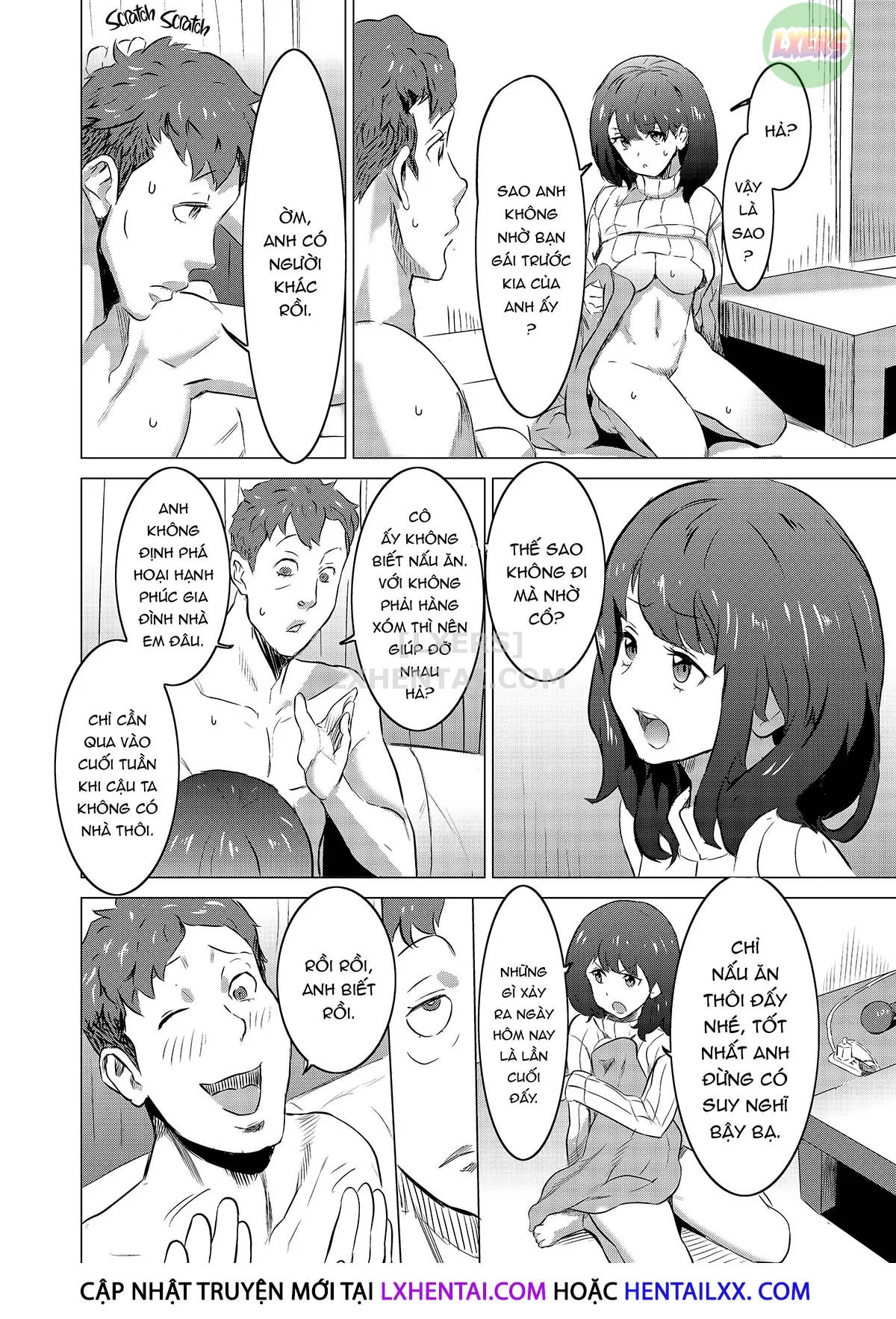 HentaiVN.net - Ảnh 35 - My Wife Would Never Moan Like in the Unrealistic Porn My Neighbor Watches [Rinjin Ga AV Miteru Kedo Boku No Tsuma Nara Anna Wazatorashii Aegigoe Wa Agenai] - Chap 1