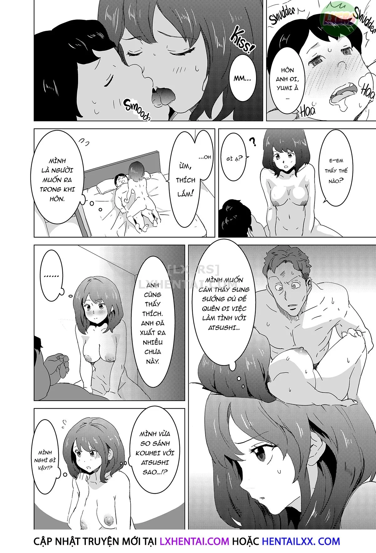 HentaiVN.net - Ảnh 13 - My Wife Would Never Moan Like in the Unrealistic Porn My Neighbor Watches [Rinjin Ga AV Miteru Kedo Boku No Tsuma Nara Anna Wazatorashii Aegigoe Wa Agenai] - Chap 2