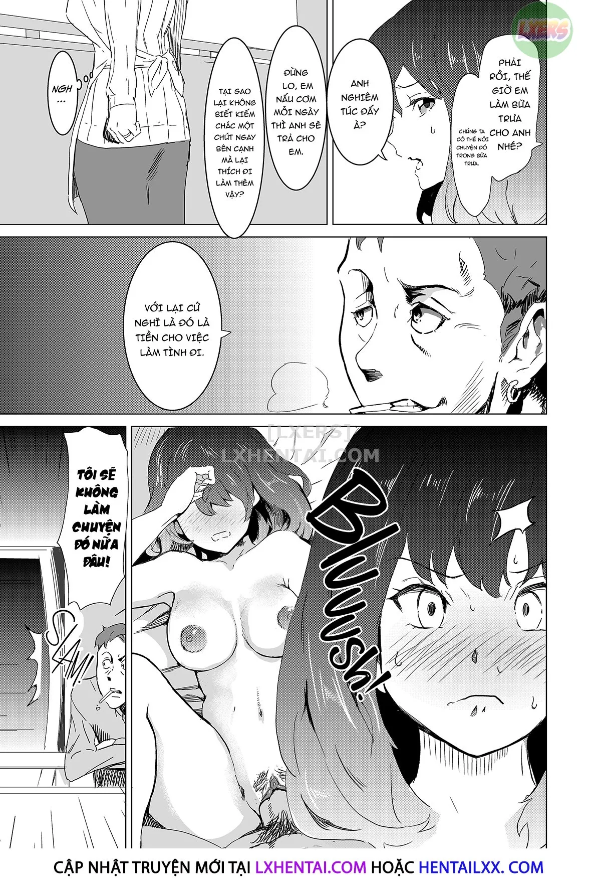 HentaiVN.net - Ảnh 16 - My Wife Would Never Moan Like in the Unrealistic Porn My Neighbor Watches [Rinjin Ga AV Miteru Kedo Boku No Tsuma Nara Anna Wazatorashii Aegigoe Wa Agenai] - Chap 2