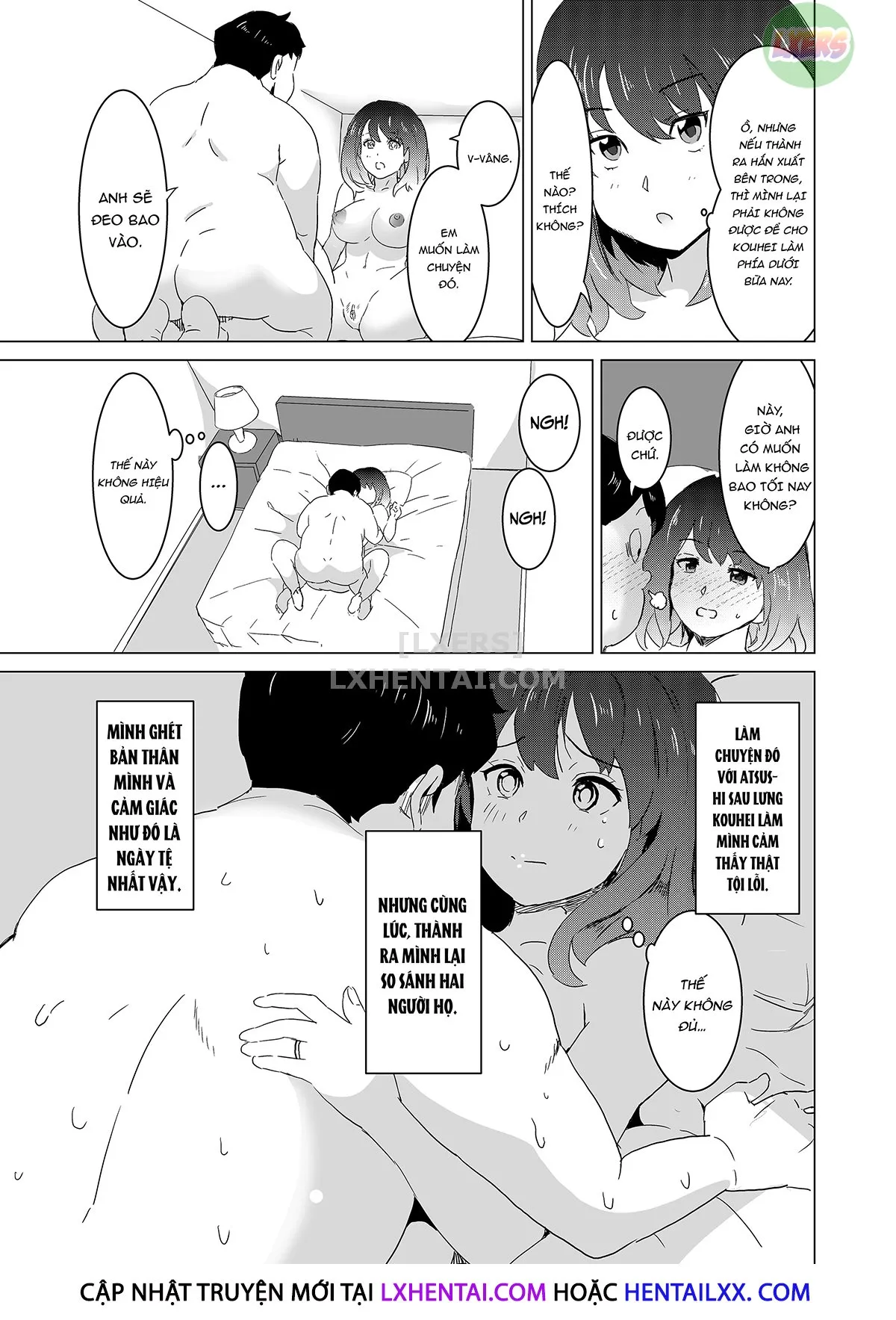 HentaiVN.net - Ảnh 32 - My Wife Would Never Moan Like in the Unrealistic Porn My Neighbor Watches [Rinjin Ga AV Miteru Kedo Boku No Tsuma Nara Anna Wazatorashii Aegigoe Wa Agenai] - Chap 2