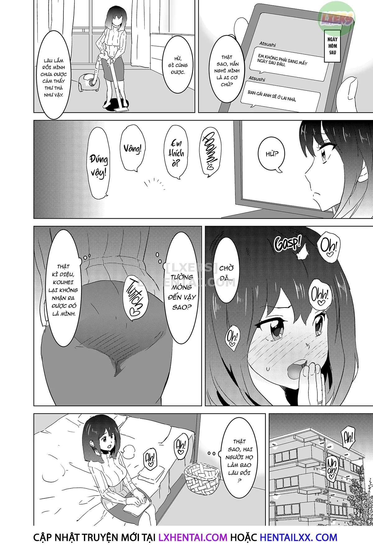 HentaiVN.net - Ảnh 33 - My Wife Would Never Moan Like in the Unrealistic Porn My Neighbor Watches [Rinjin Ga AV Miteru Kedo Boku No Tsuma Nara Anna Wazatorashii Aegigoe Wa Agenai] - Chap 2