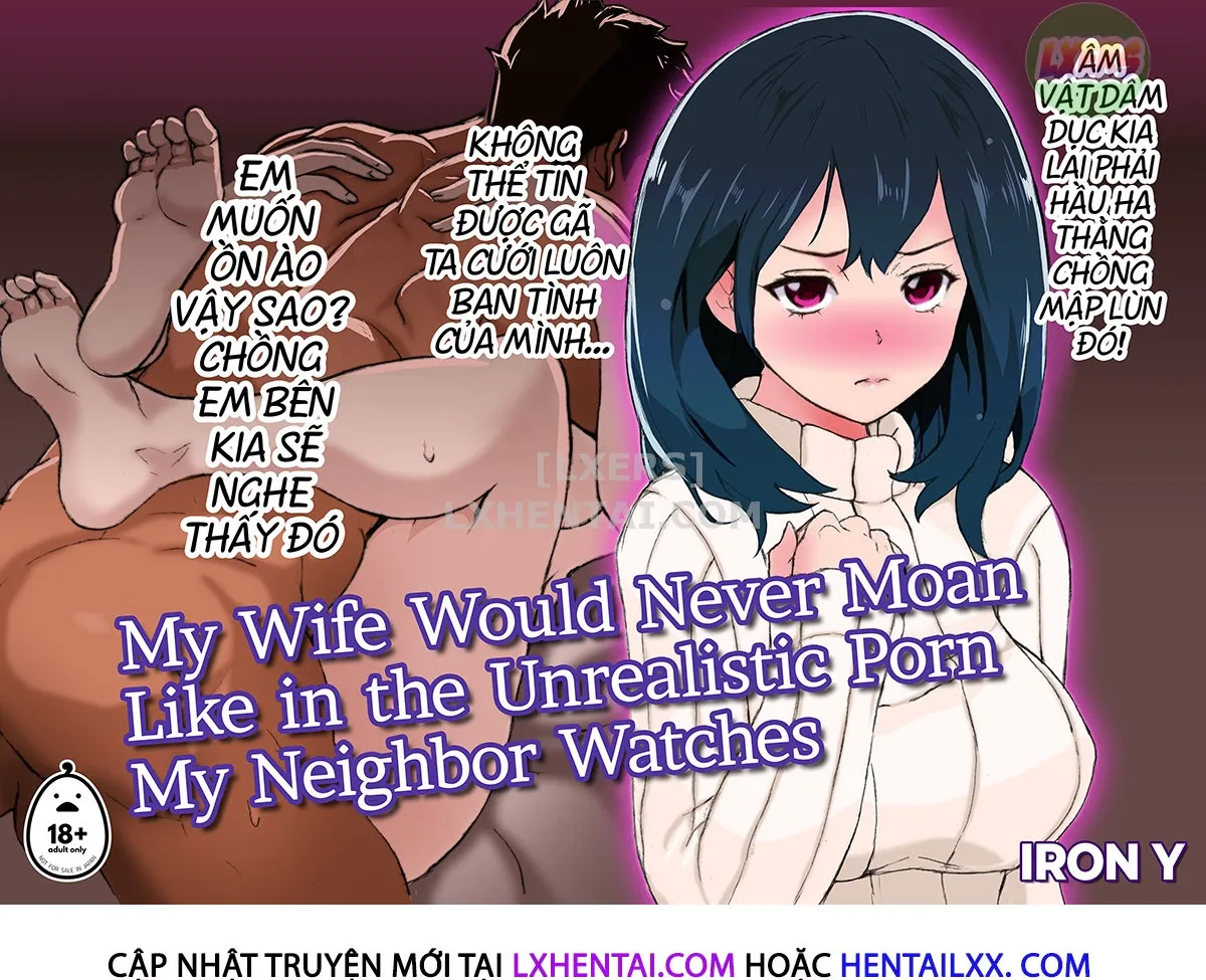HentaiVN.net - Ảnh 6 - My Wife Would Never Moan Like in the Unrealistic Porn My Neighbor Watches [Rinjin Ga AV Miteru Kedo Boku No Tsuma Nara Anna Wazatorashii Aegigoe Wa Agenai] - Chap 2