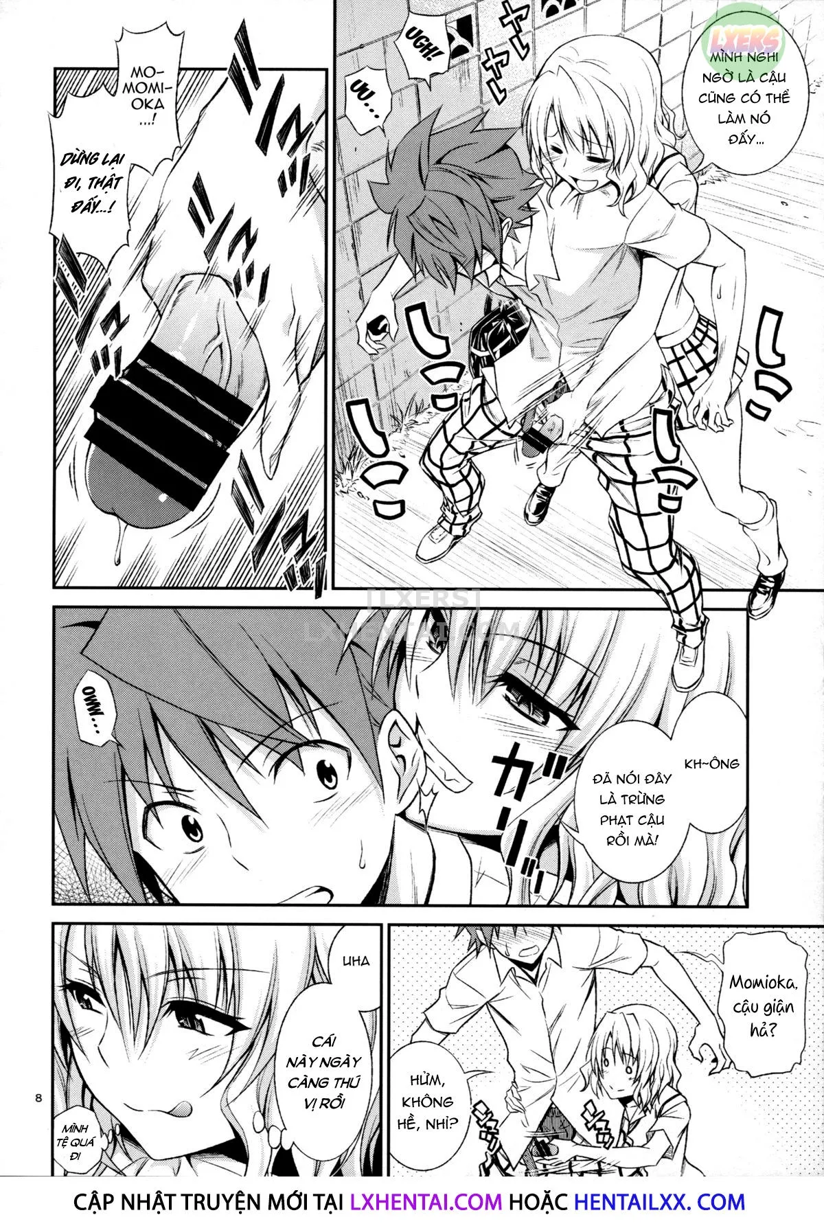 HentaiVN.net - Ảnh 10 - Momioka's Horniness [Momioka No Hatsujou] - Oneshot