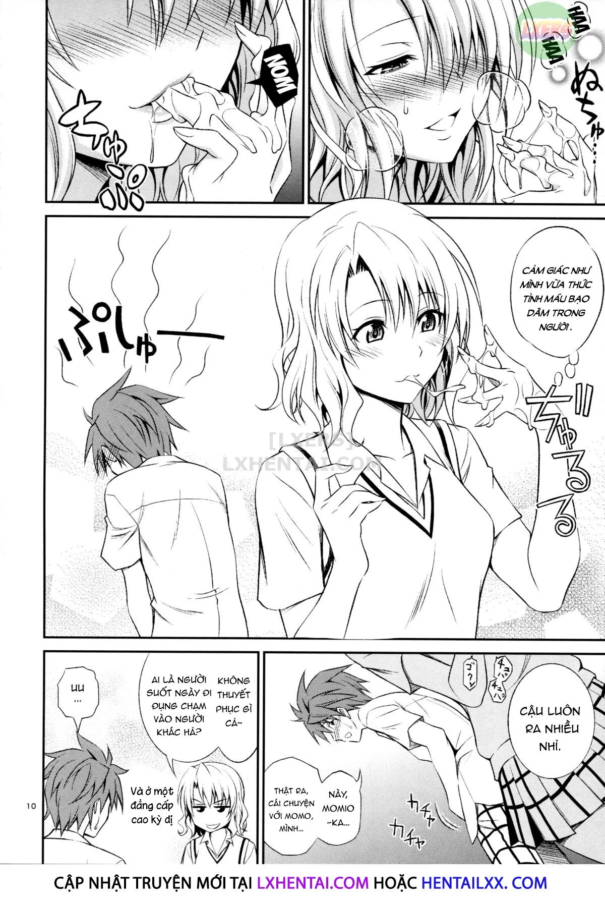 HentaiVN.net - Ảnh 12 - Momioka's Horniness [Momioka No Hatsujou] - Oneshot