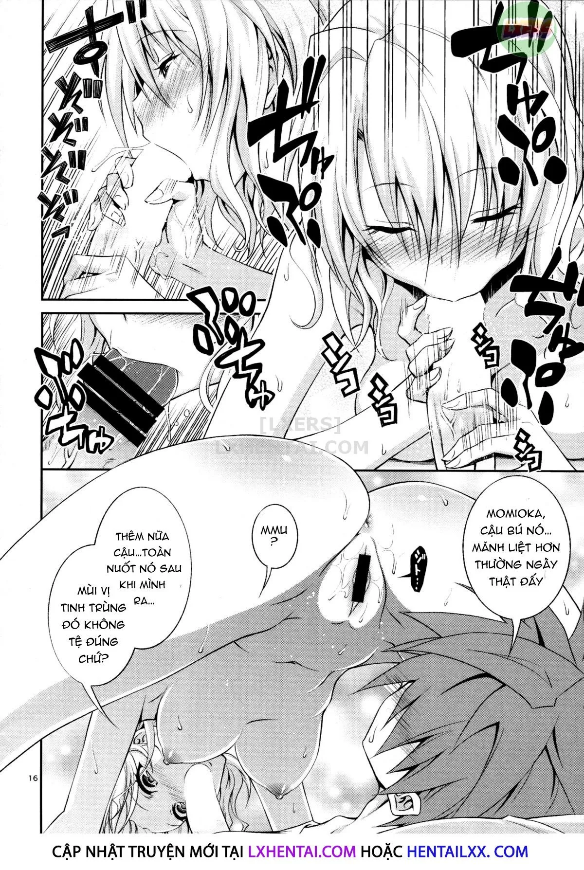 HentaiVN.net - Ảnh 18 - Momioka's Horniness [Momioka No Hatsujou] - Oneshot