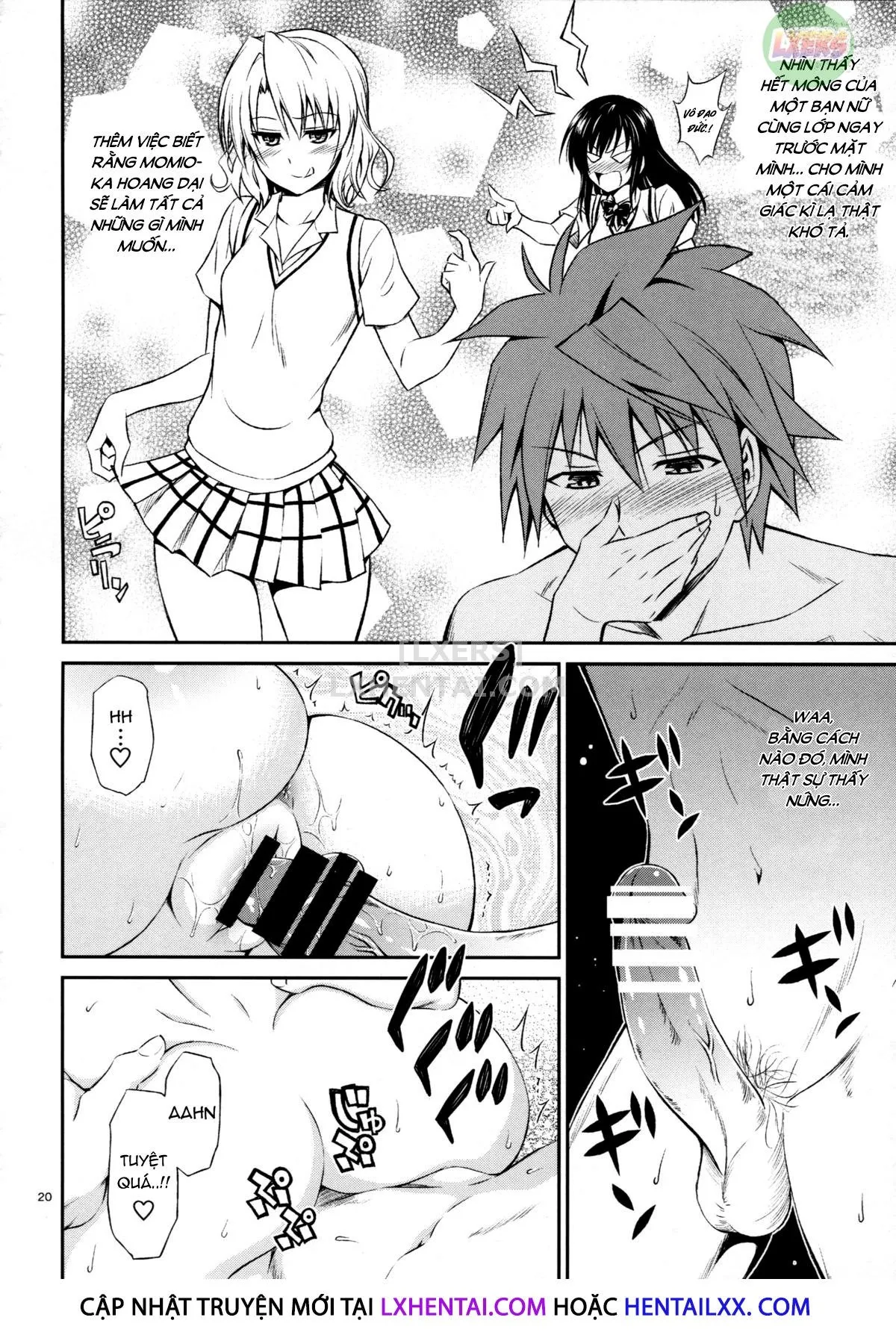 HentaiVN.net - Ảnh 22 - Momioka's Horniness [Momioka No Hatsujou] - Oneshot