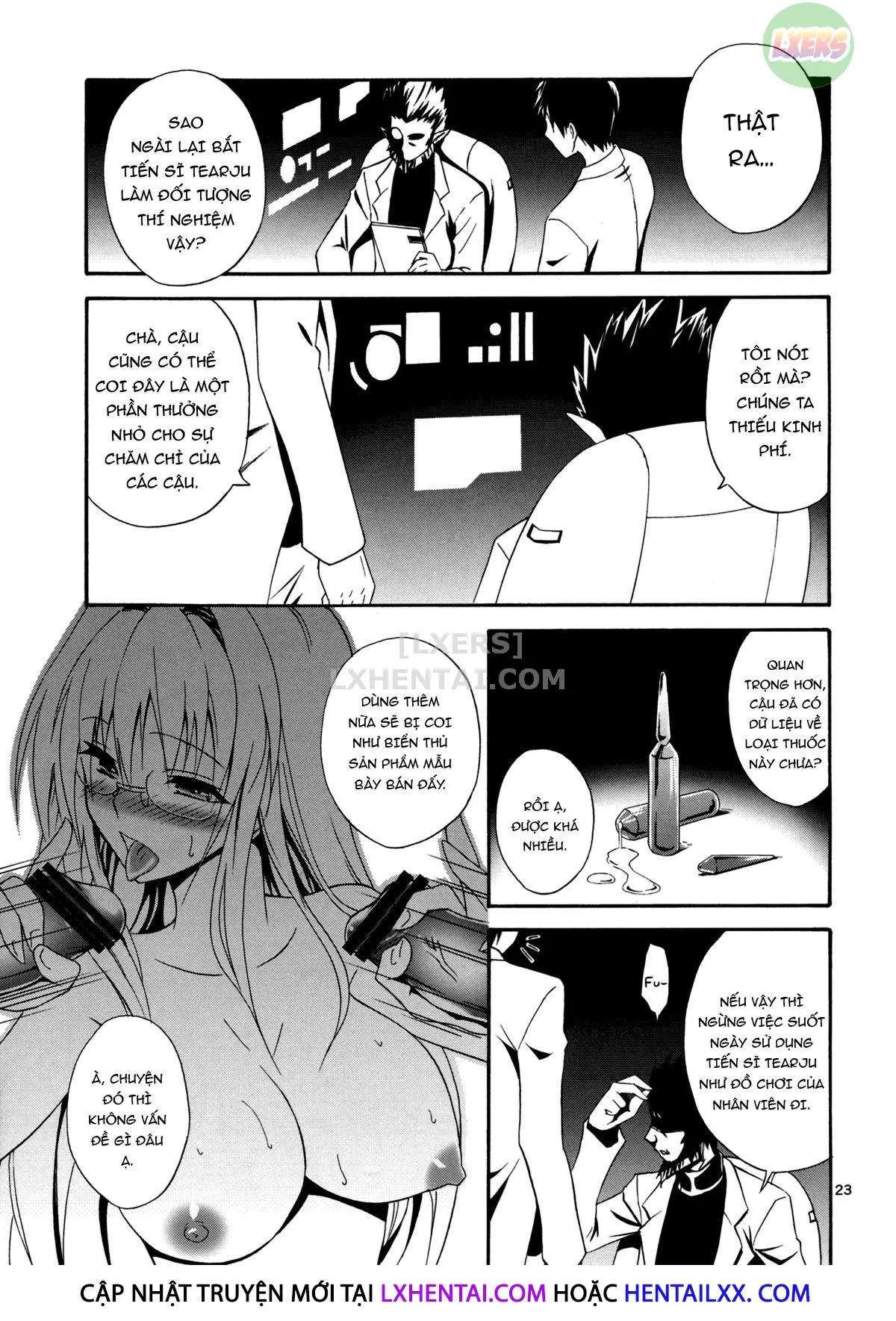 HentaiVN.net - Ảnh 26 - Beautiful Scientist In An Evil Organization [Bijin Kagakusha In Aku No Soshiki] - Oneshot