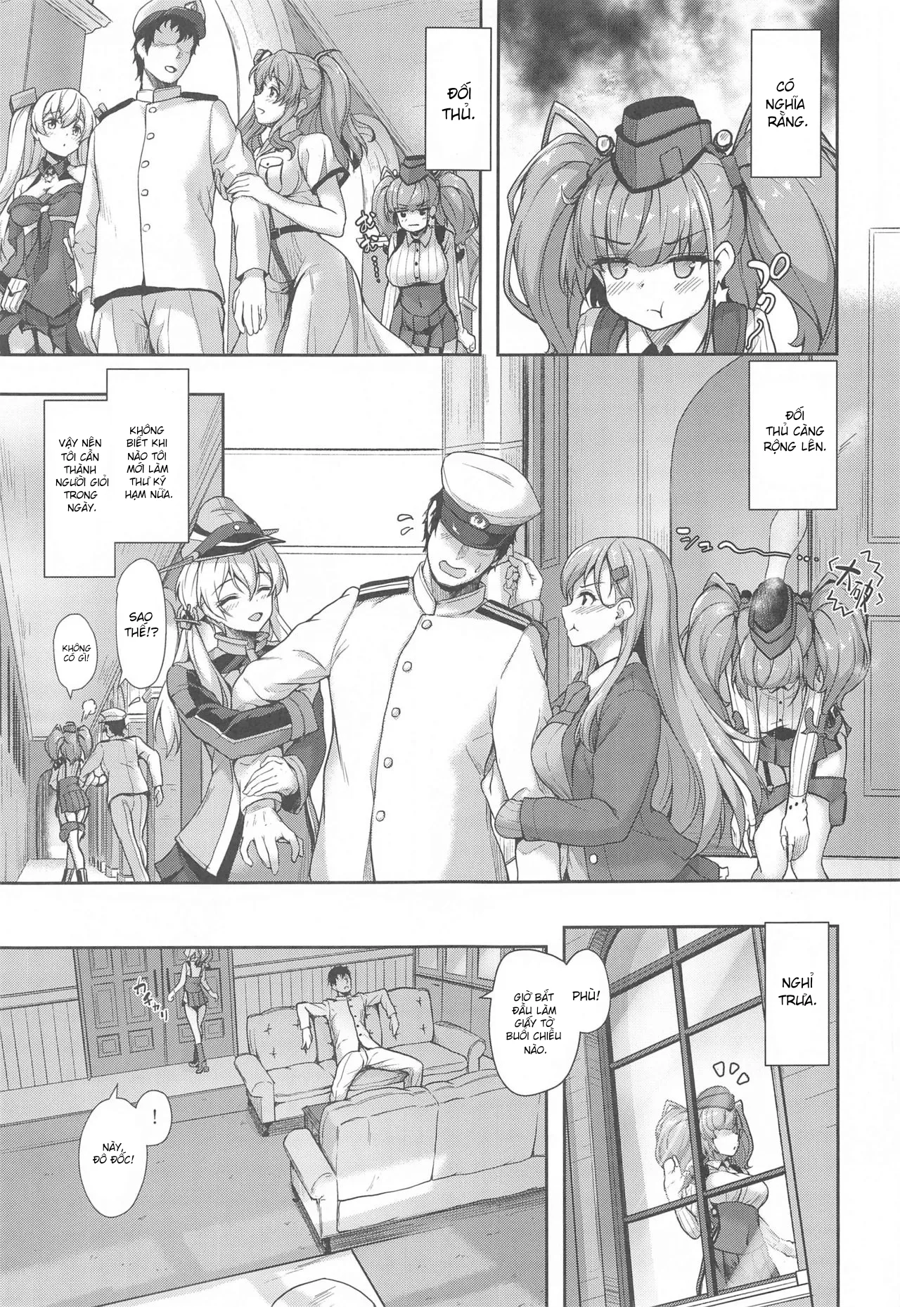 HentaiVN.net - Ảnh 9 - Atlanta to no Ichinichi o... (Kantai Collection -KanColle-) [アトランタとの一日を… (艦隊これくしょん -艦これ-)] - Oneshot
