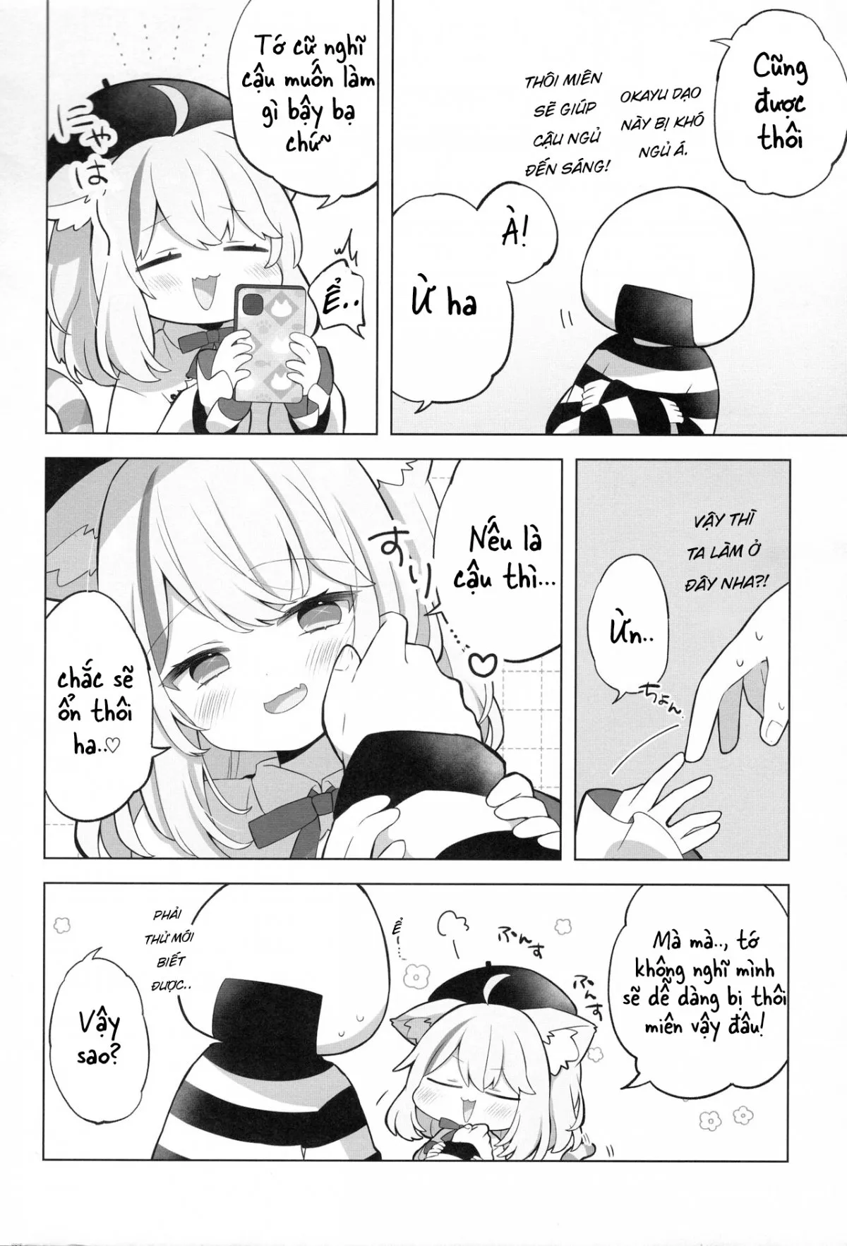 HentaiVN.net - Ảnh 5 - Thôi miên lành mạnh (Nekomata Okayu) [Sukoyaka Shuffle Saiminhou;すこやかシャッフル催眠法] - Oneshot