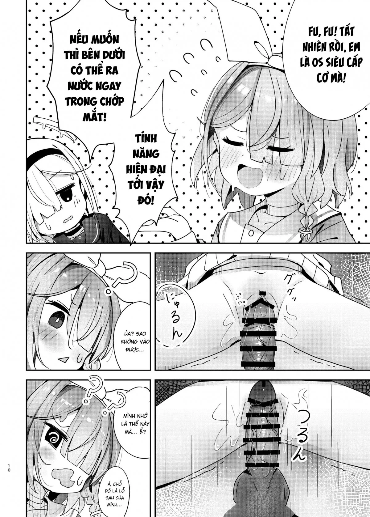 HentaiVN.net - Ảnh 9 - Watashi-tachi ni Omakase o! - Oneshot nứng