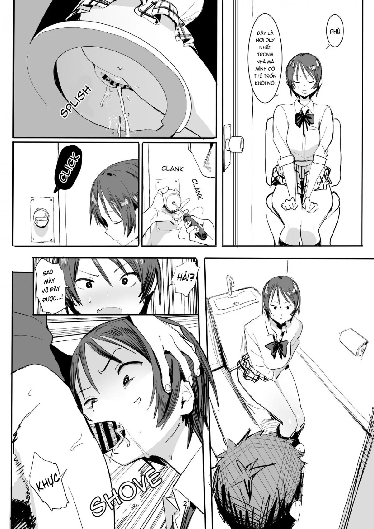 HentaiVN.net - Ảnh 22 - Em trai kế của tôi có hơi đần độn [My step-brother is a little off ; Otouto wa Chotto Are] - Oneshot