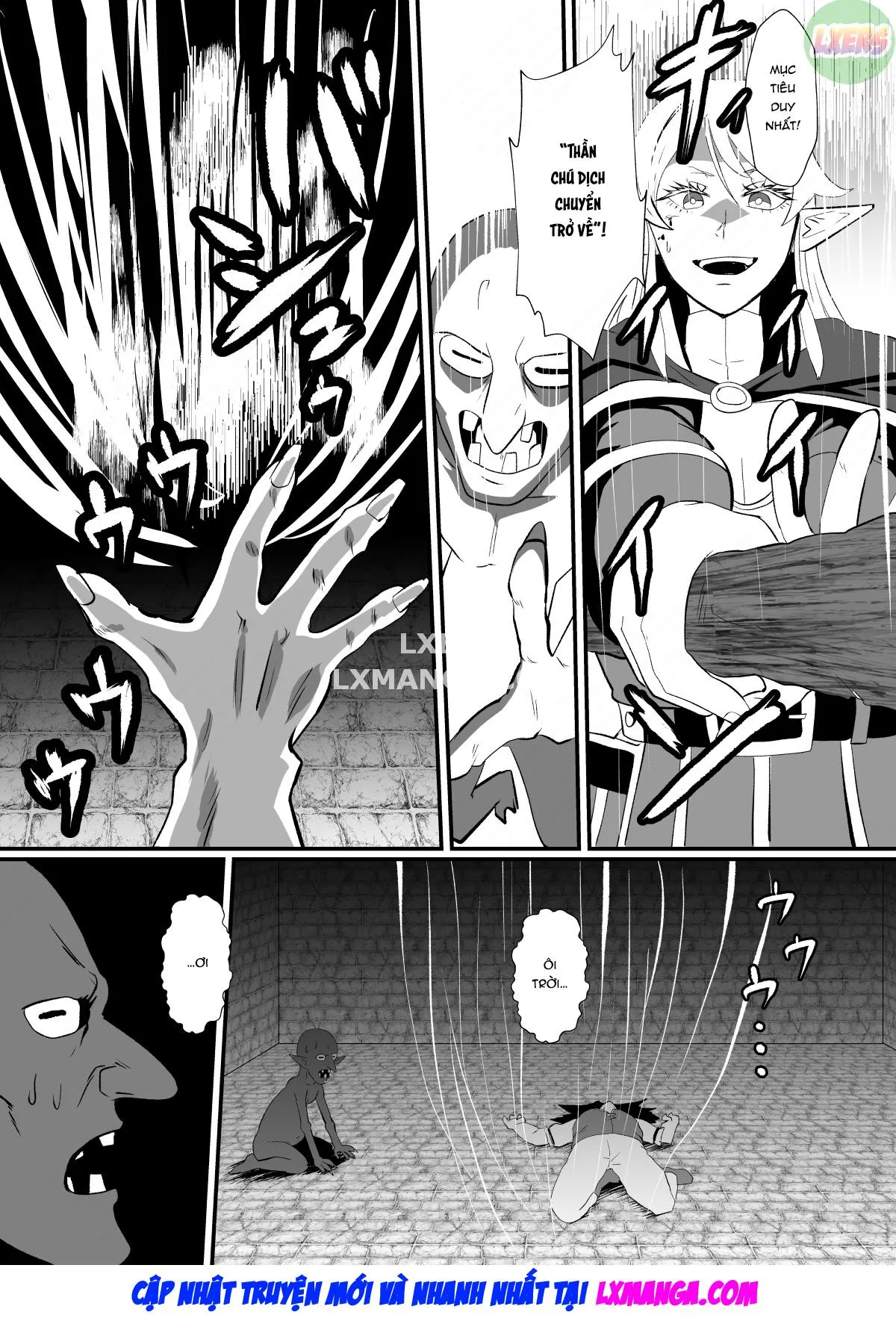 HentaiVN.net - Ảnh 11 - Irekawari no Wana ~Elf Majutsushi Liza no Kikan~ [THE BODYSWAPPING TRAP ~LIZA THE WIZARD ELF IS BACK~] - Oneshot
