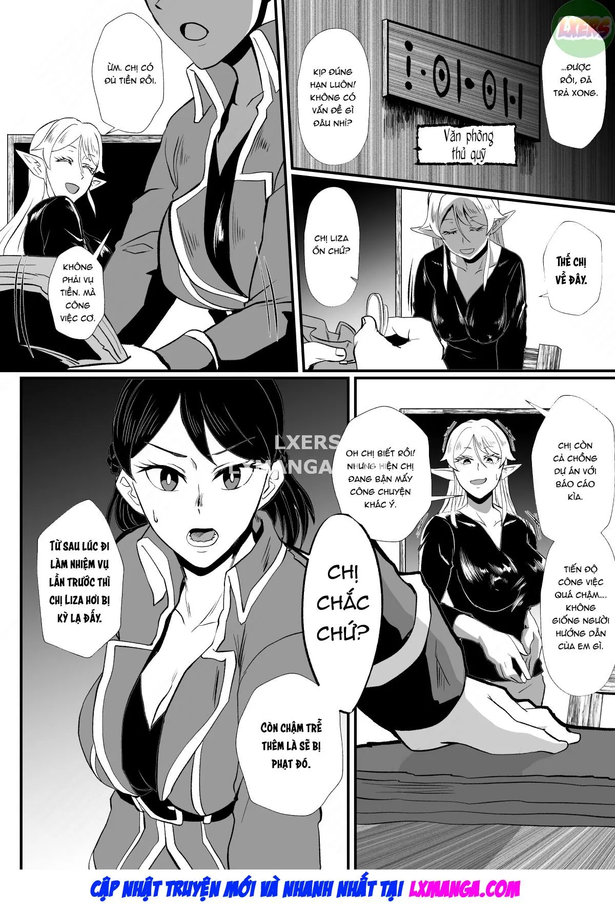HentaiVN.net - Ảnh 24 - Irekawari no Wana ~Elf Majutsushi Liza no Kikan~ [THE BODYSWAPPING TRAP ~LIZA THE WIZARD ELF IS BACK~] - Oneshot