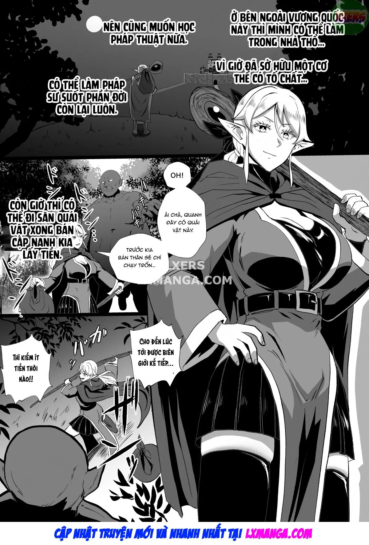 HentaiVN.net - Ảnh 27 - Irekawari no Wana ~Elf Majutsushi Liza no Kikan~ [THE BODYSWAPPING TRAP ~LIZA THE WIZARD ELF IS BACK~] - Oneshot