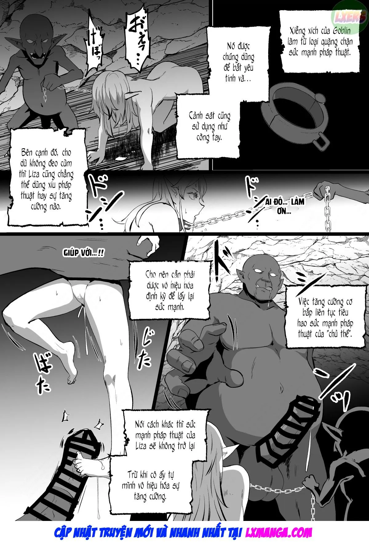 HentaiVN.net - Ảnh 32 - Irekawari no Wana ~Elf Majutsushi Liza no Kikan~ [THE BODYSWAPPING TRAP ~LIZA THE WIZARD ELF IS BACK~] - Oneshot