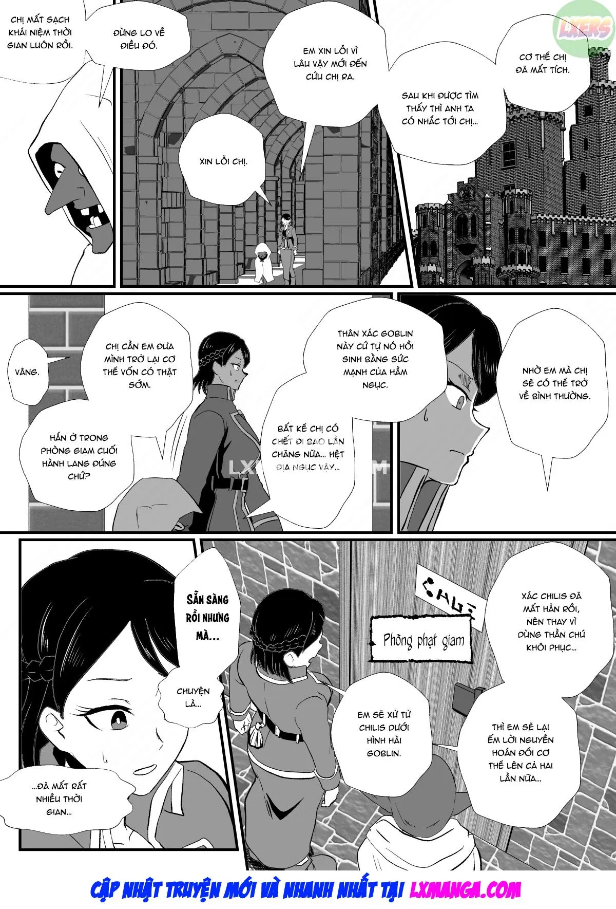 HentaiVN.net - Ảnh 35 - Irekawari no Wana ~Elf Majutsushi Liza no Kikan~ [THE BODYSWAPPING TRAP ~LIZA THE WIZARD ELF IS BACK~] - Oneshot