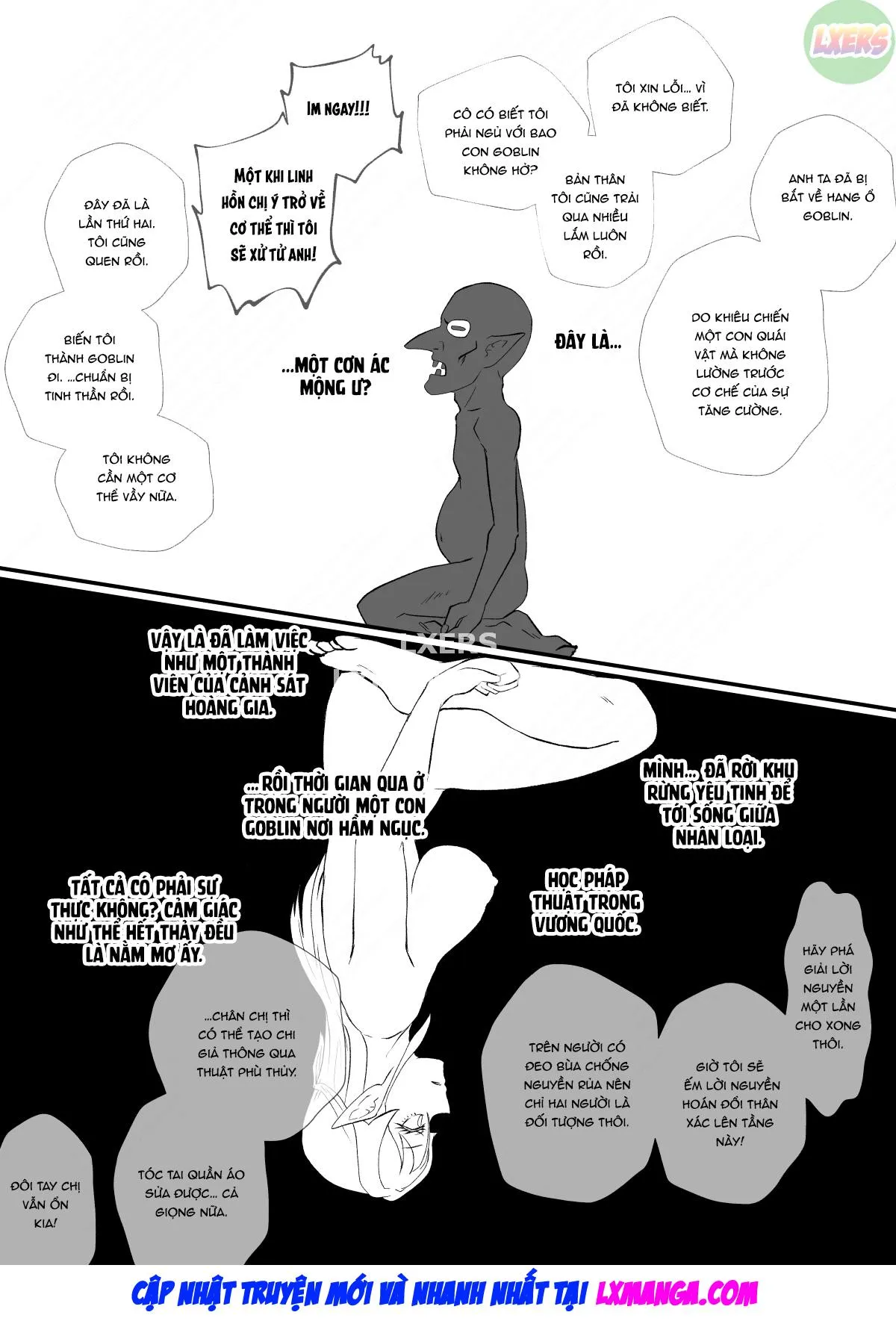 HentaiVN.net - Ảnh 38 - Irekawari no Wana ~Elf Majutsushi Liza no Kikan~ [THE BODYSWAPPING TRAP ~LIZA THE WIZARD ELF IS BACK~] - Oneshot