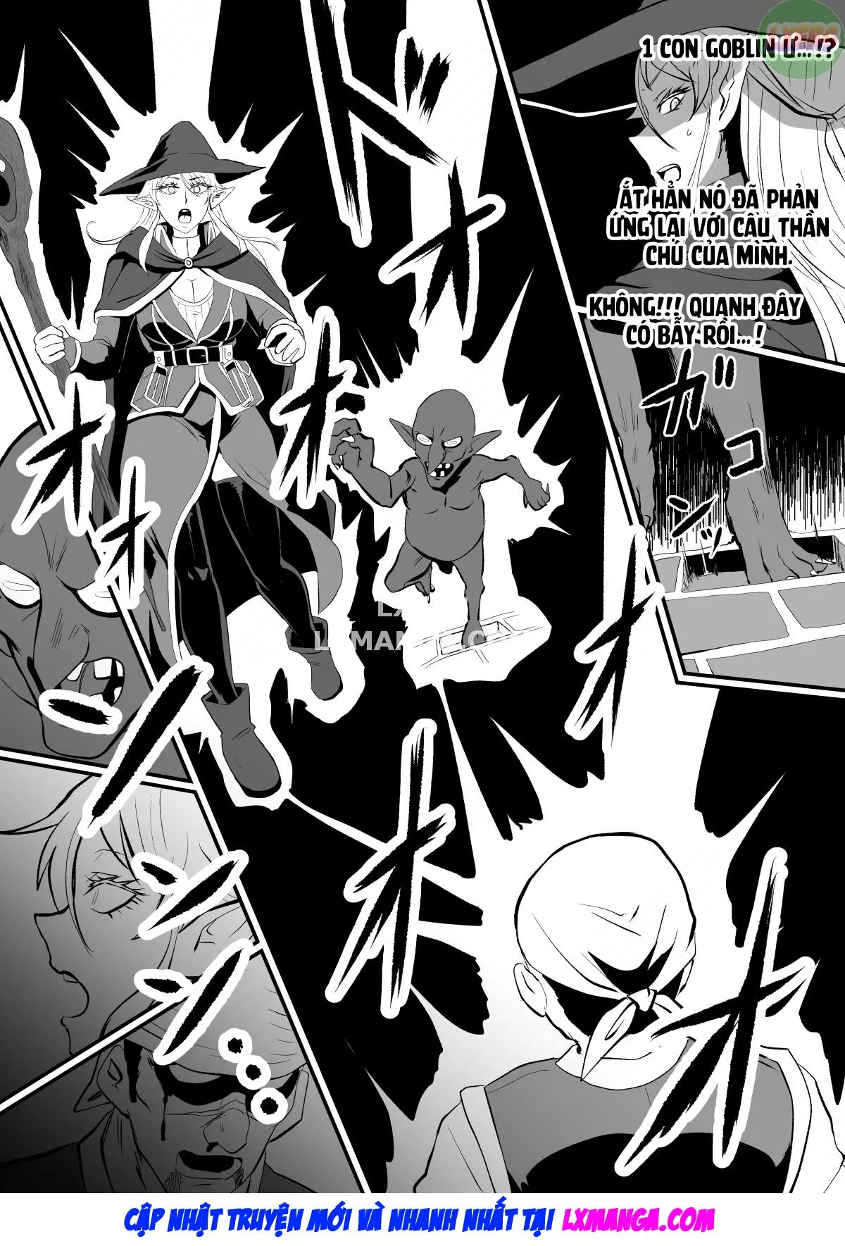 HentaiVN.net - Ảnh 5 - Irekawari no Wana ~Elf Majutsushi Liza no Kikan~ [THE BODYSWAPPING TRAP ~LIZA THE WIZARD ELF IS BACK~] - Oneshot