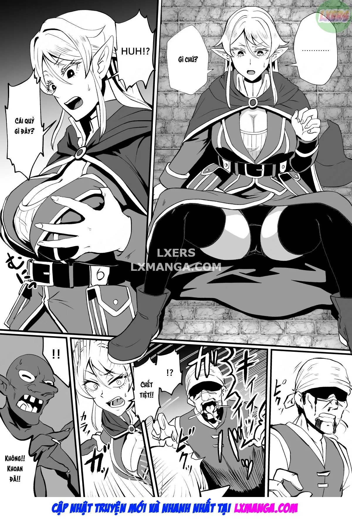 HentaiVN.net - Ảnh 7 - Irekawari no Wana ~Elf Majutsushi Liza no Kikan~ [THE BODYSWAPPING TRAP ~LIZA THE WIZARD ELF IS BACK~] - Oneshot