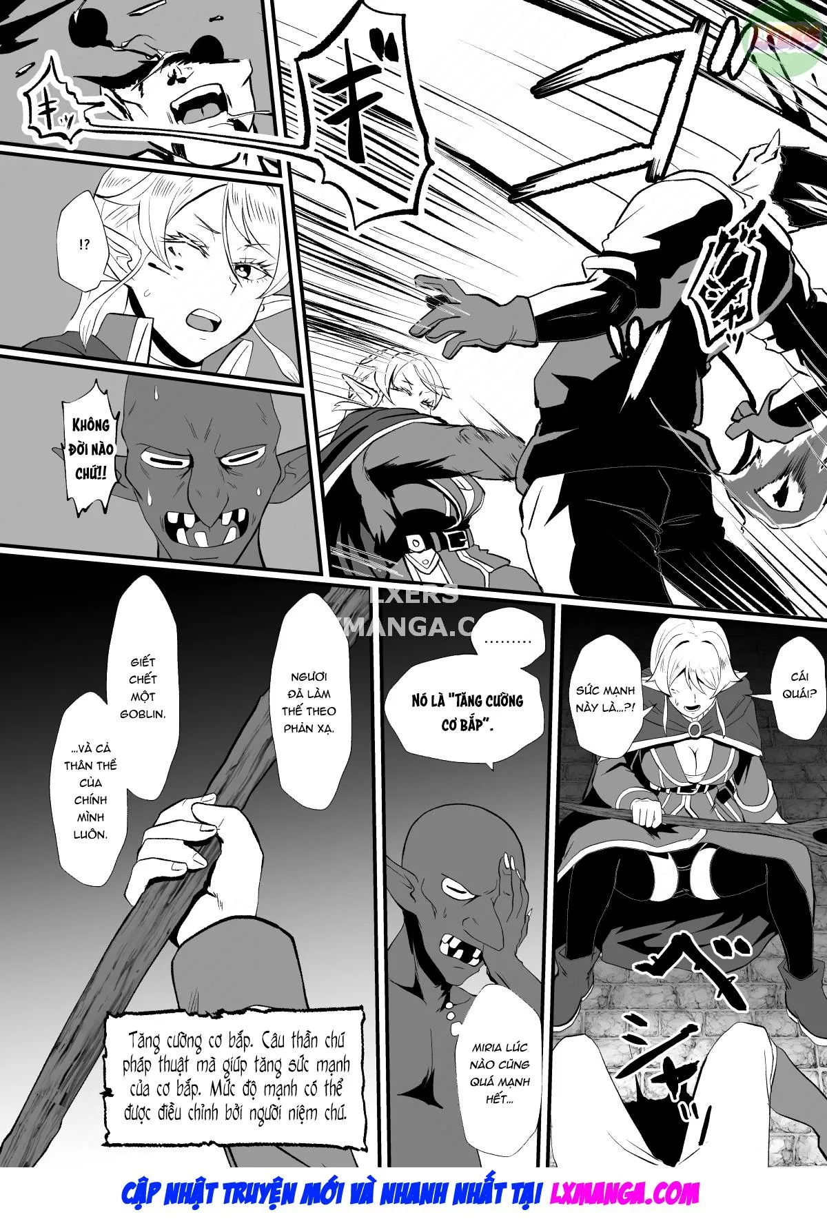 HentaiVN.net - Ảnh 8 - Irekawari no Wana ~Elf Majutsushi Liza no Kikan~ [THE BODYSWAPPING TRAP ~LIZA THE WIZARD ELF IS BACK~] - Oneshot
